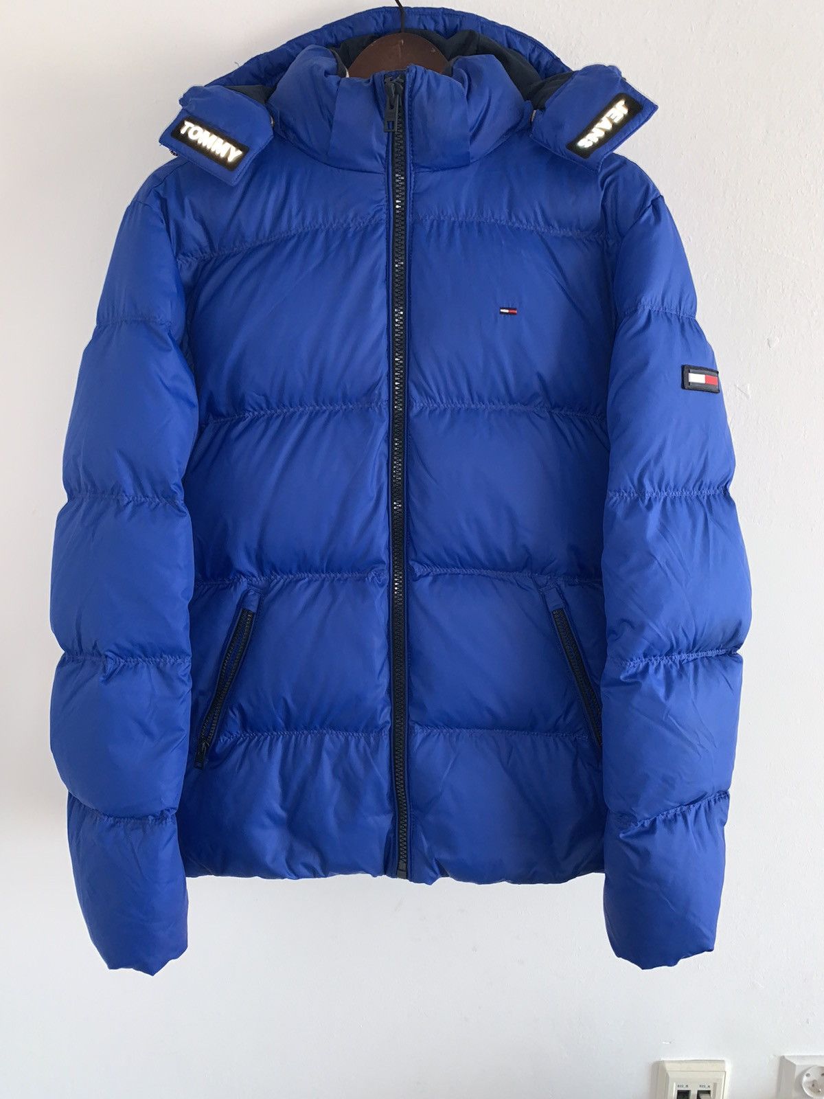 Tommy Hilfiger Tommy Hilfiger Blue Puffer Jacket Size US M / EU 48-50 / 2 - 1 Thumbnail