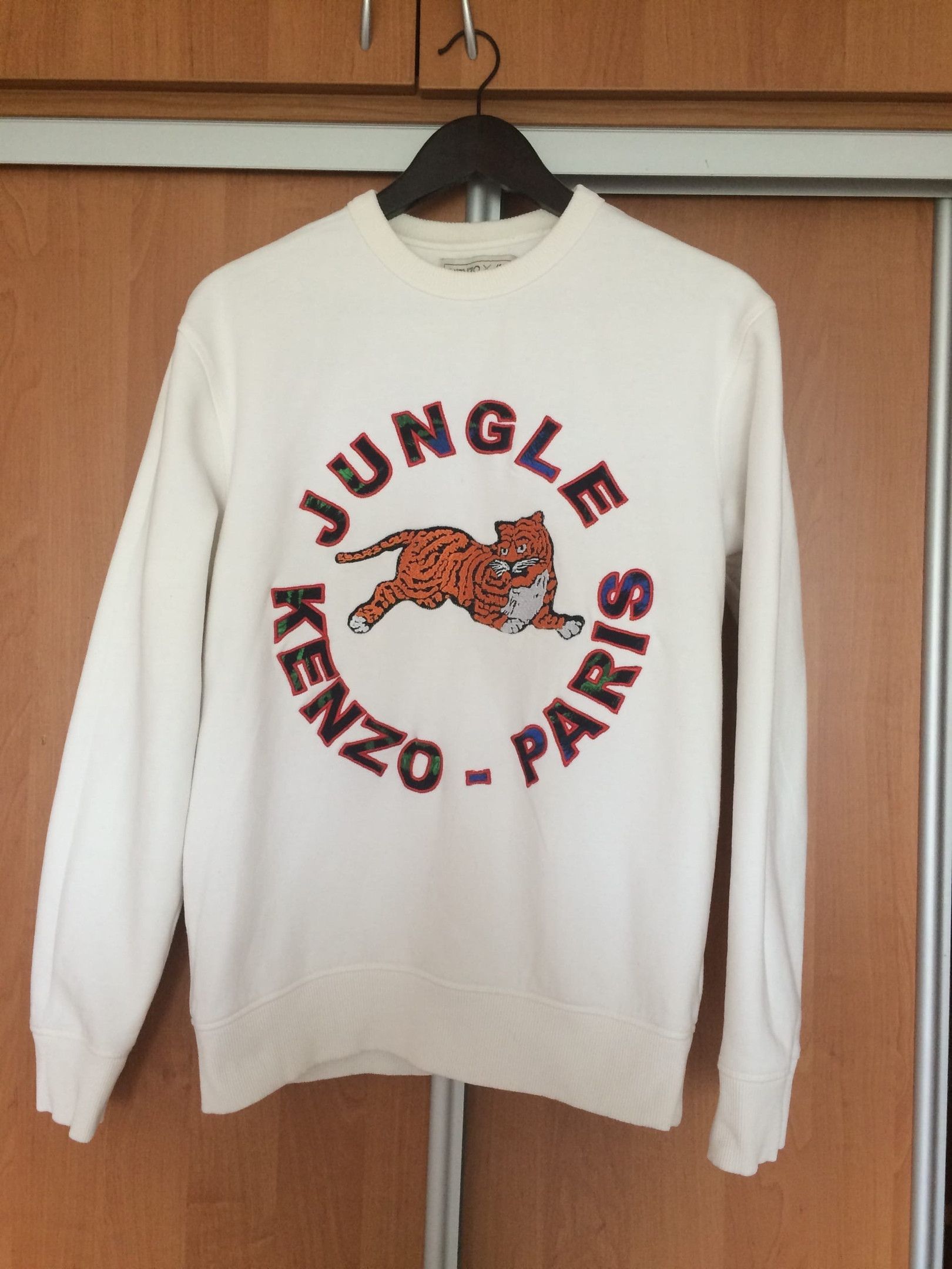 H&M × Kenzo Kenzo x H&M White Sweatshirt Size US M / EU 48-50 / 2 - 1 Thumbnail