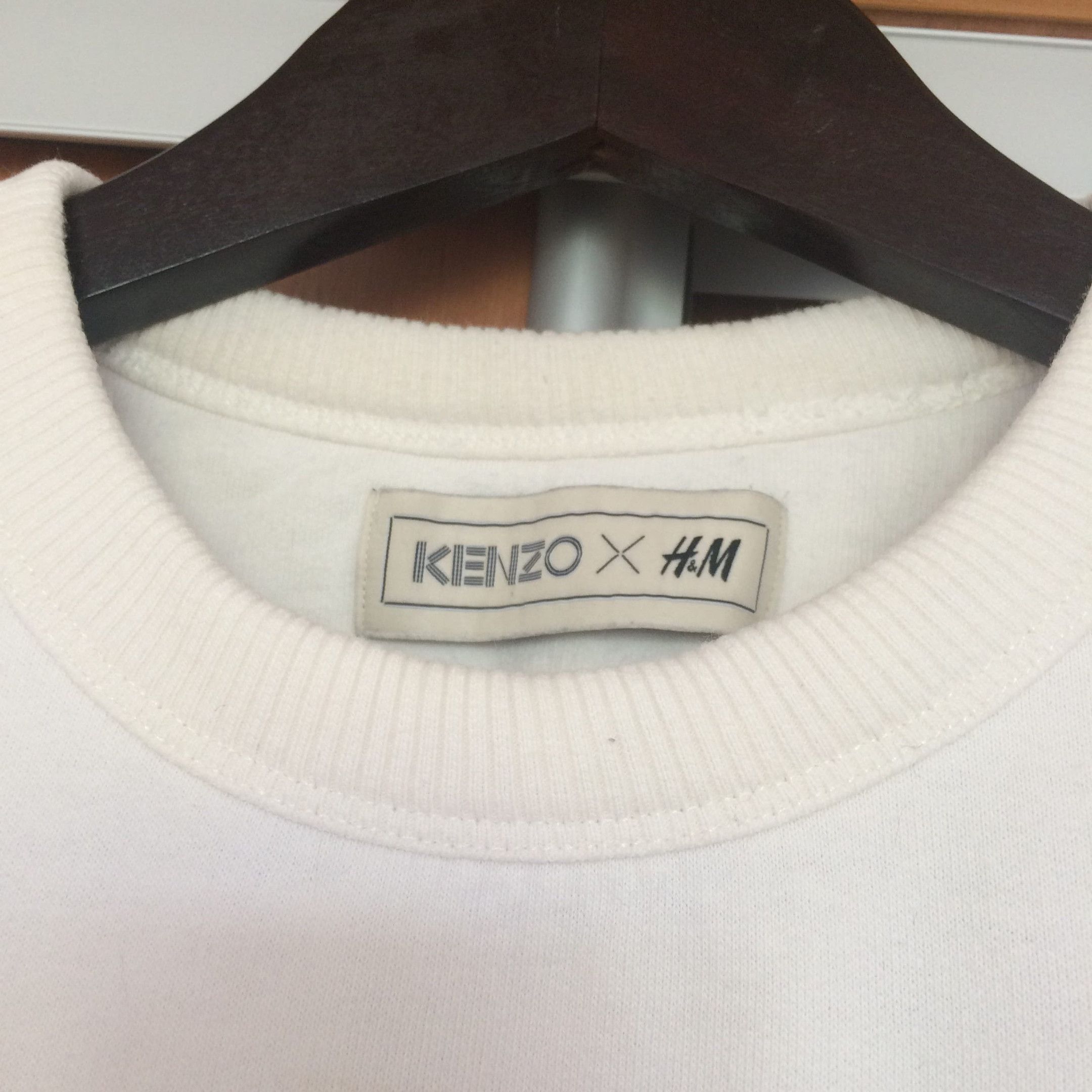 H&M × Kenzo Kenzo x H&M White Sweatshirt Size US M / EU 48-50 / 2 - 4 Thumbnail