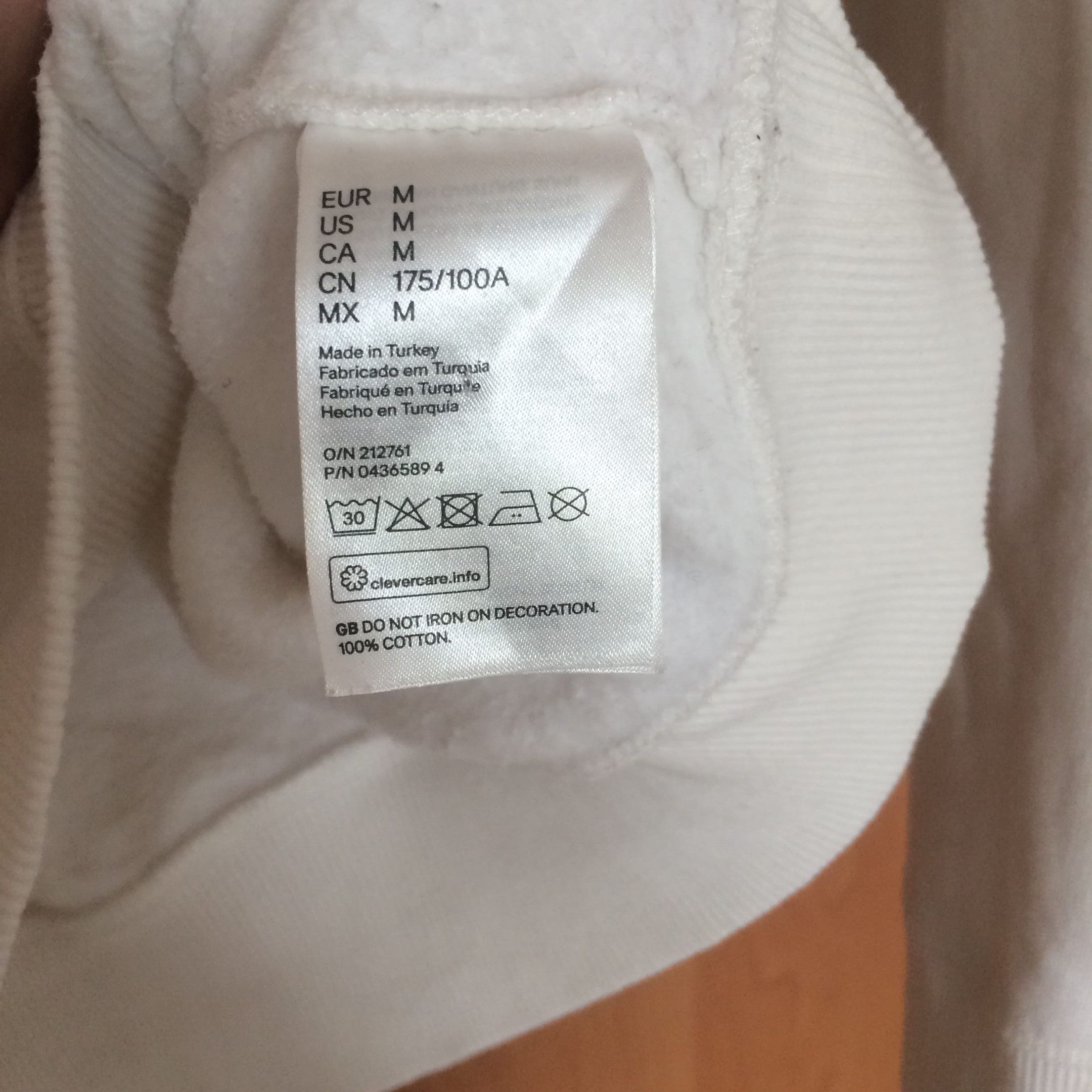 H&M × Kenzo Kenzo x H&M White Sweatshirt Size US M / EU 48-50 / 2 - 5 Thumbnail