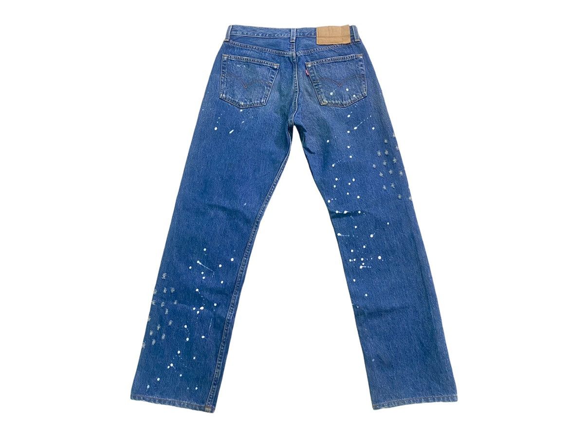 Levi's VINTAGE LEVIS 501 DISTRESSED DENIM JEANS Size US 30 / EU 46 - 4 Thumbnail