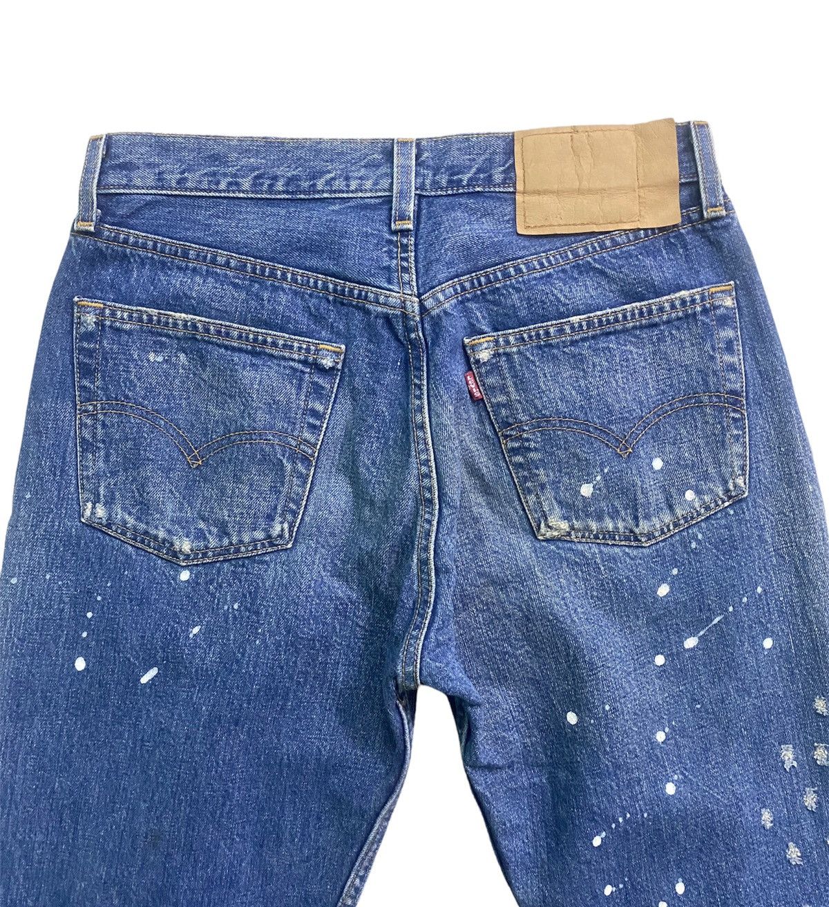 Levi's VINTAGE LEVIS 501 DISTRESSED DENIM JEANS Size US 30 / EU 46 - 5 Thumbnail