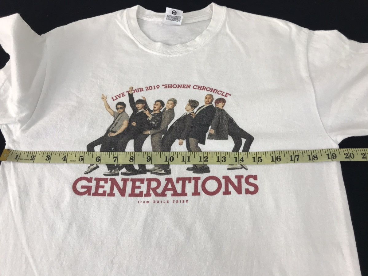 Band Tees × Japanese Brand Vintage Exile Tribe Shonen Chronicle Generation Live Tour Size US M / EU 48-50 / 2 - 7 Thumbnail