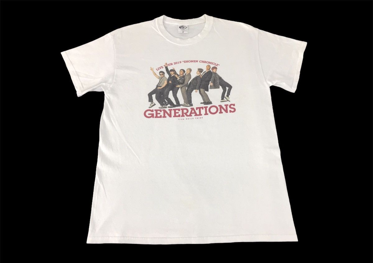 Band Tees × Japanese Brand Vintage Exile Tribe Shonen Chronicle Generation Live Tour Size US M / EU 48-50 / 2 - 1 Thumbnail