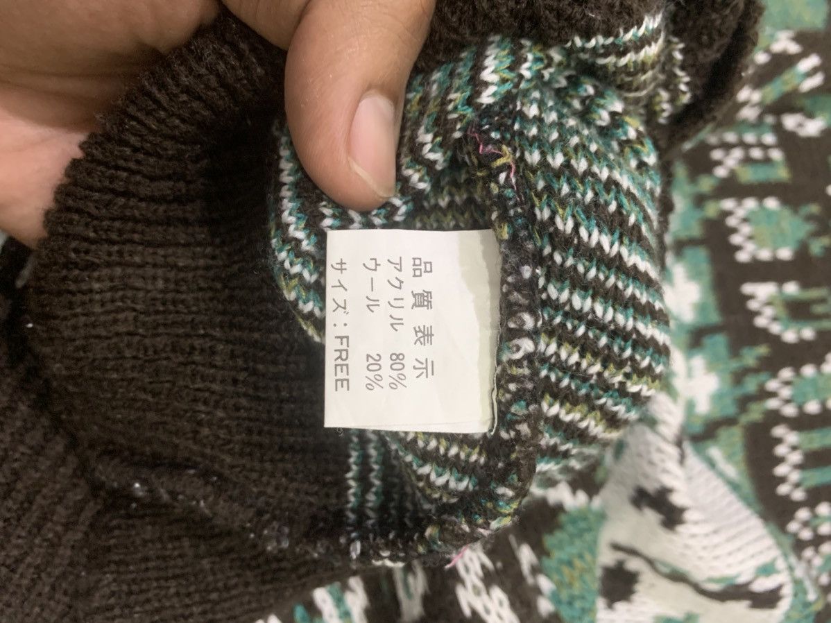 Aran Isles Knitwear × Japanese Brand ROCK CANYON Fullprinted Intarsia Knitwer Pullover Sweater Size US L / EU 52-54 / 3 - 14 Thumbnail