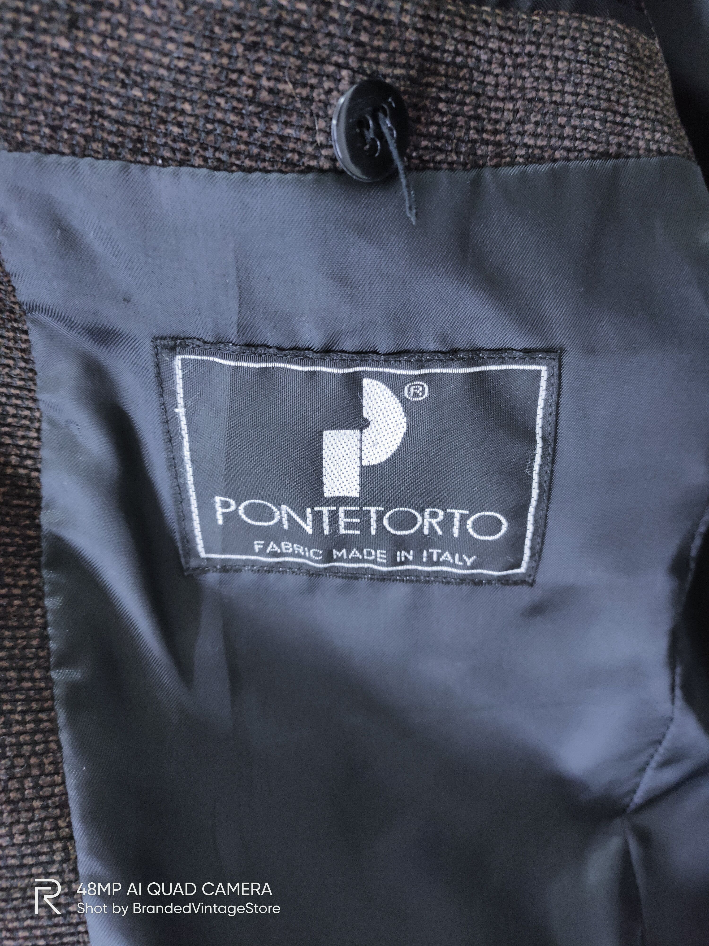 Other PONTETORTO Mastery Multipocket Intelect Suits Blazer Jacket Size 46L - 12 Thumbnail