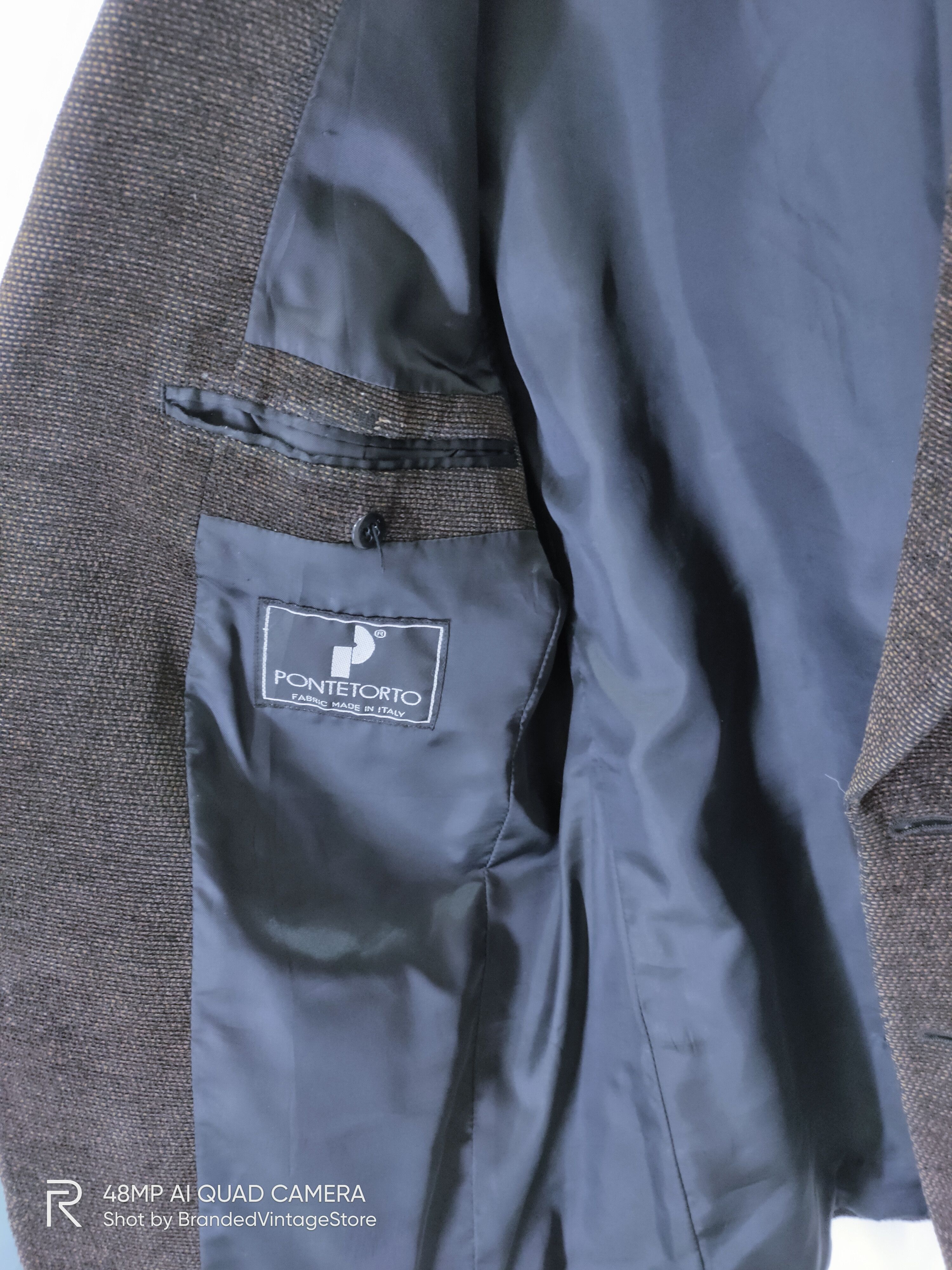 Other PONTETORTO Mastery Multipocket Intelect Suits Blazer Jacket Size 46L - 13 Thumbnail