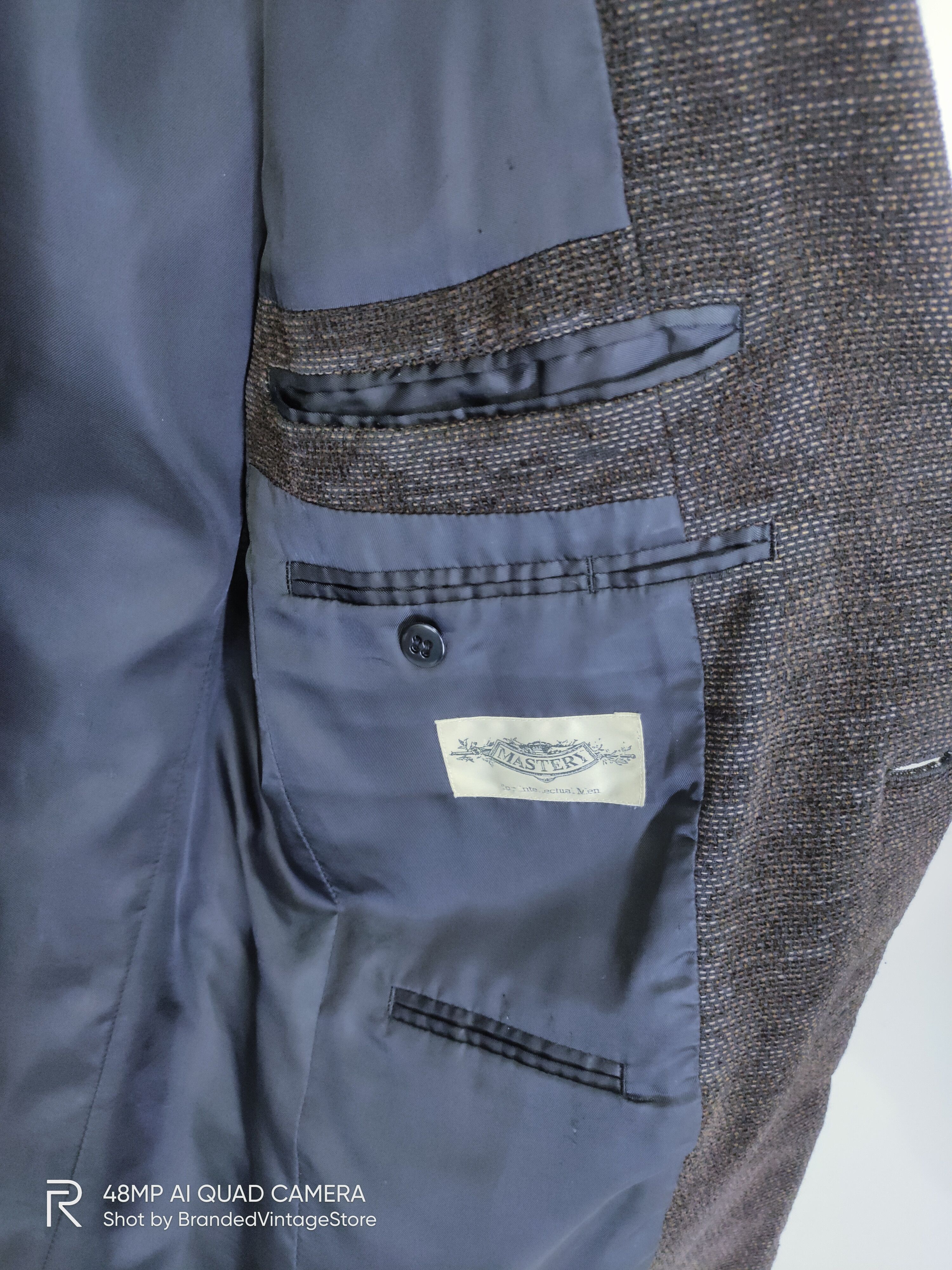 Other PONTETORTO Mastery Multipocket Intelect Suits Blazer Jacket Size 46L - 11 Thumbnail