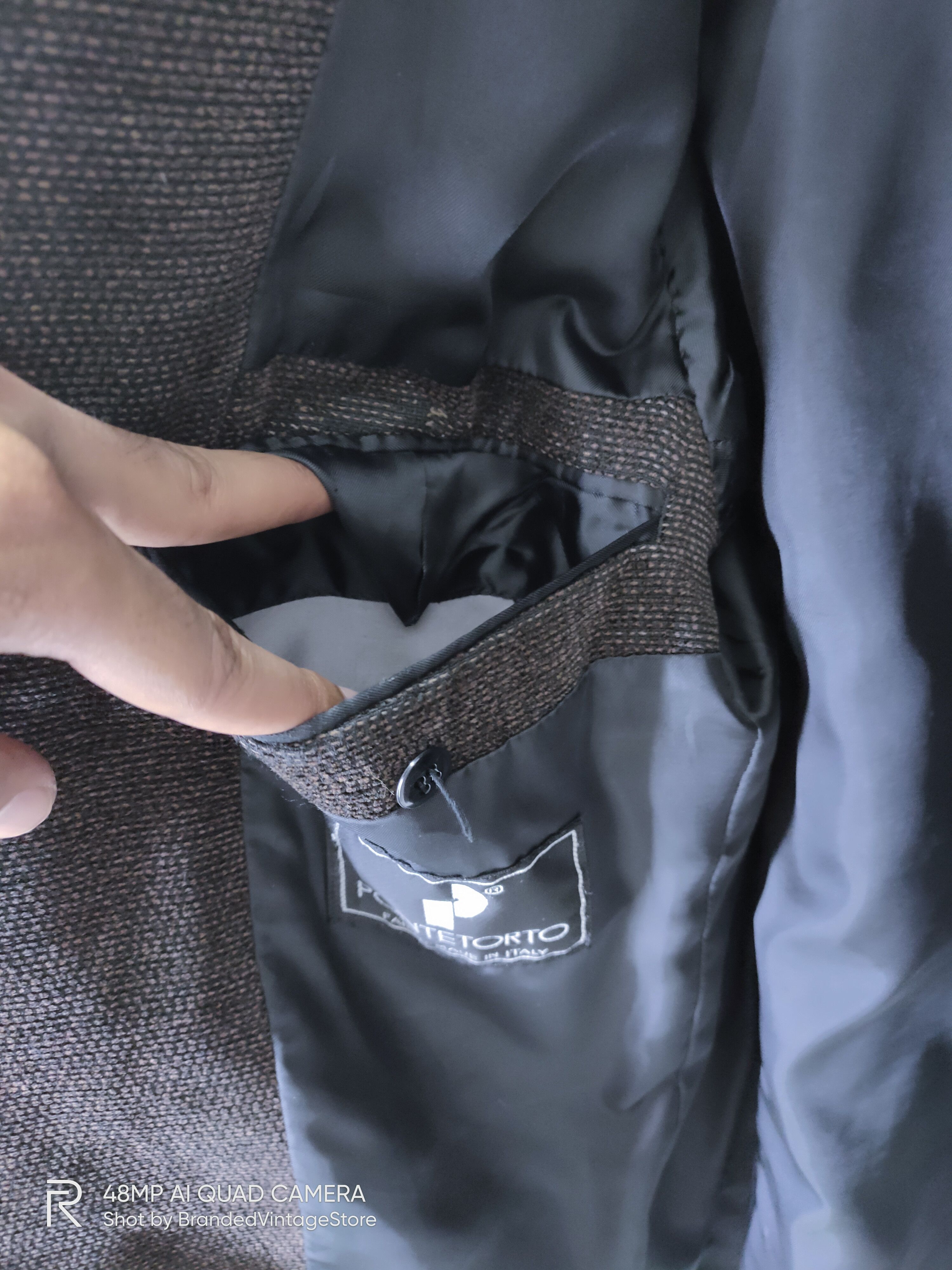 Other PONTETORTO Mastery Multipocket Intelect Suits Blazer Jacket Size 46L - 14 Thumbnail