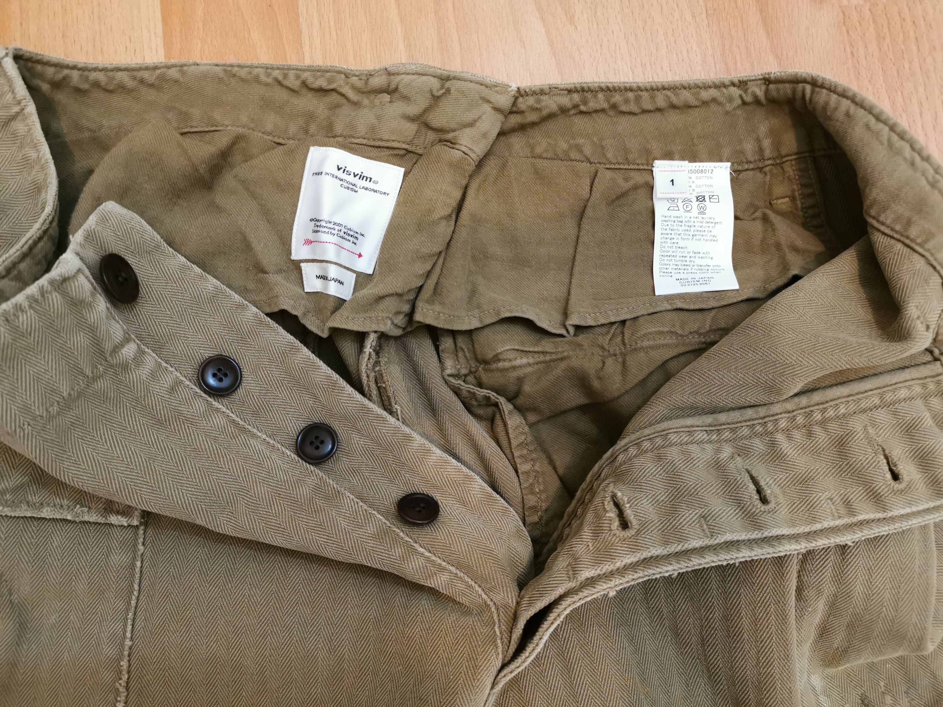 Visvim 19 Visvim Veterans Shorts Crash Size US 30 / EU 46 - 5 Thumbnail