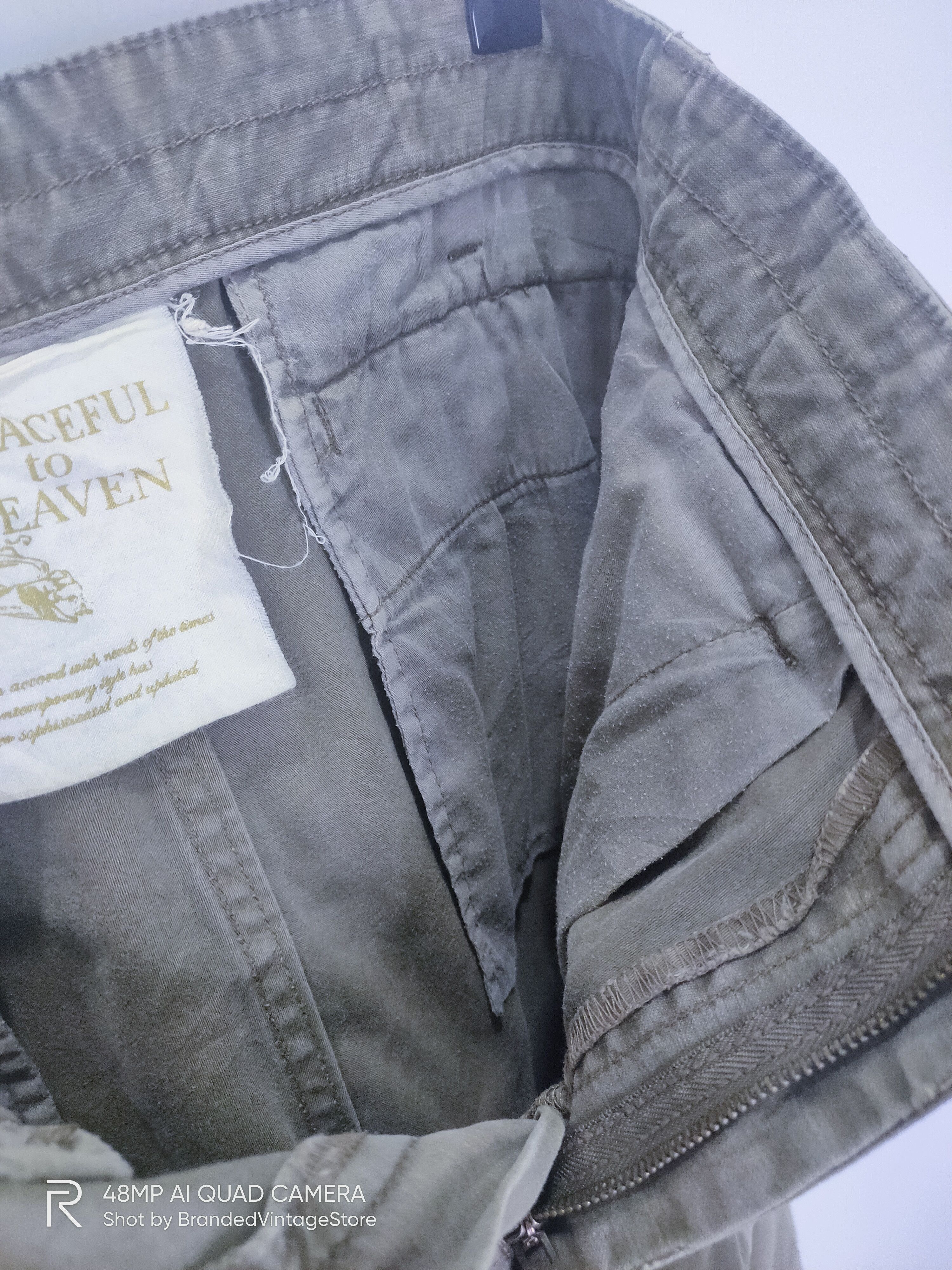 Japanese Brand OILCAKE Tactical Multipocket Army Utility Casual Cargo Pant Size 32" / US 10 / IT 46 - 21 Thumbnail