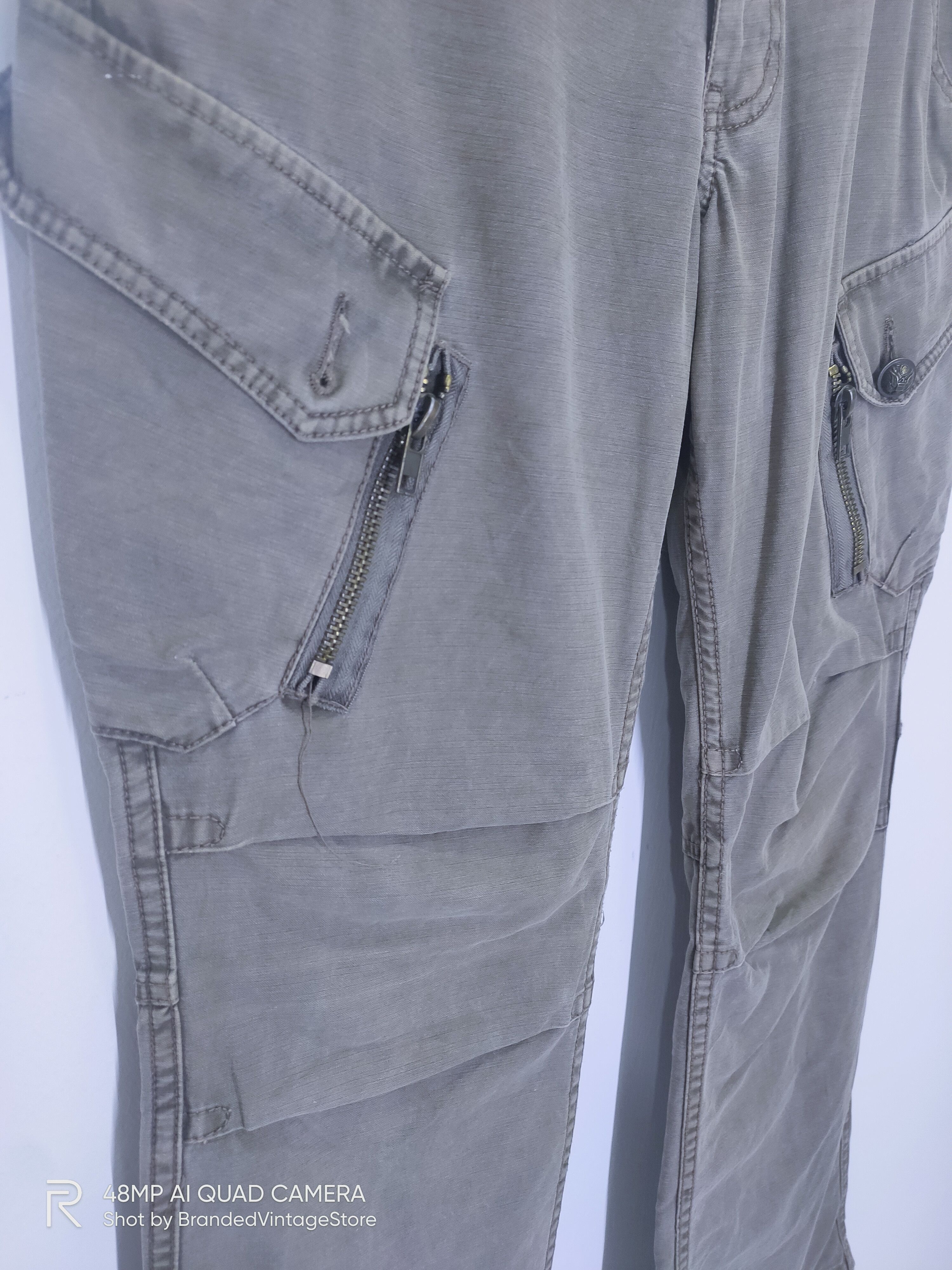 Japanese Brand OILCAKE Tactical Multipocket Army Utility Casual Cargo Pant Size 32" / US 10 / IT 46 - 15 Thumbnail