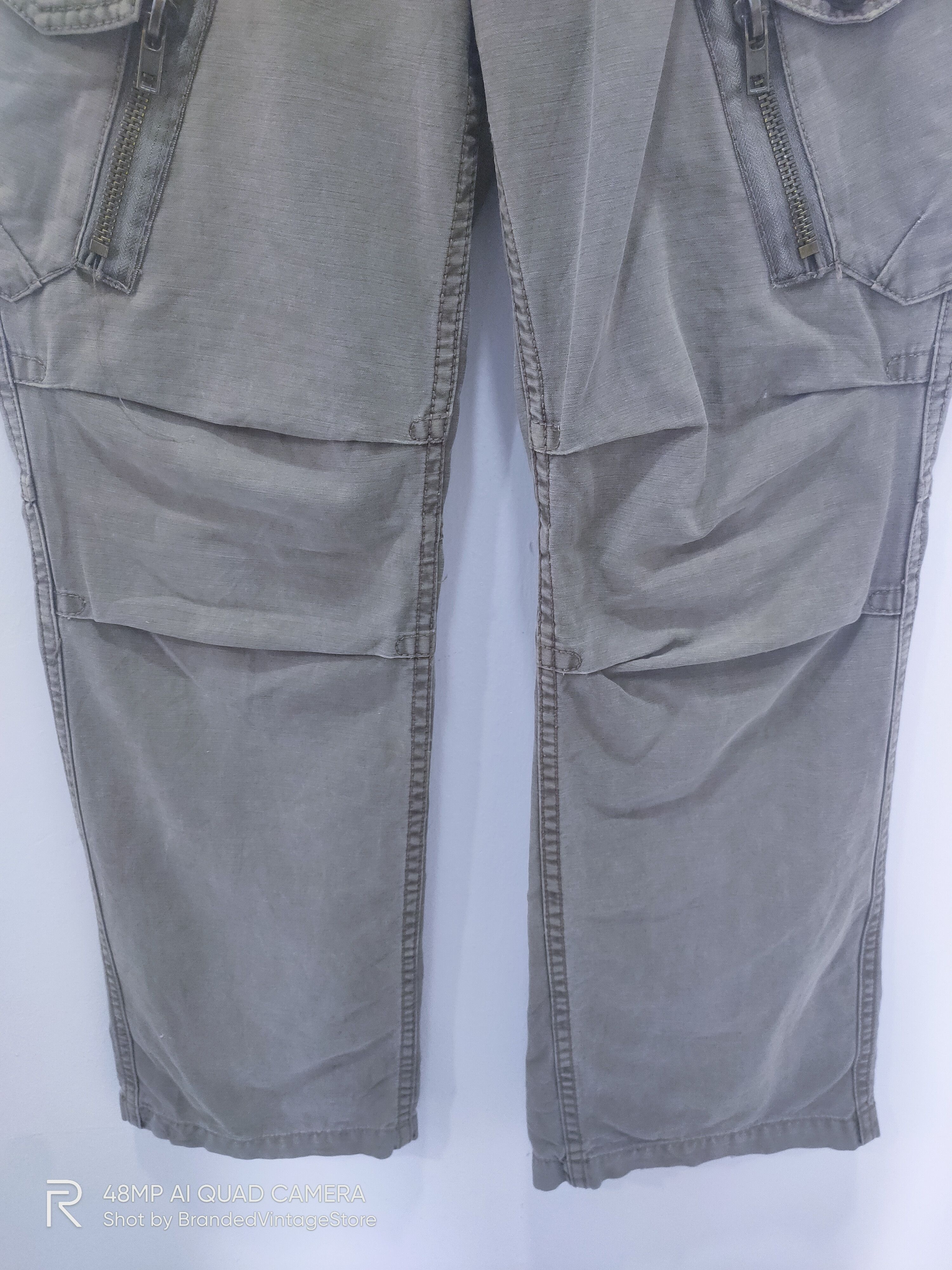 Japanese Brand OILCAKE Tactical Multipocket Army Utility Casual Cargo Pant Size 32" / US 10 / IT 46 - 13 Thumbnail