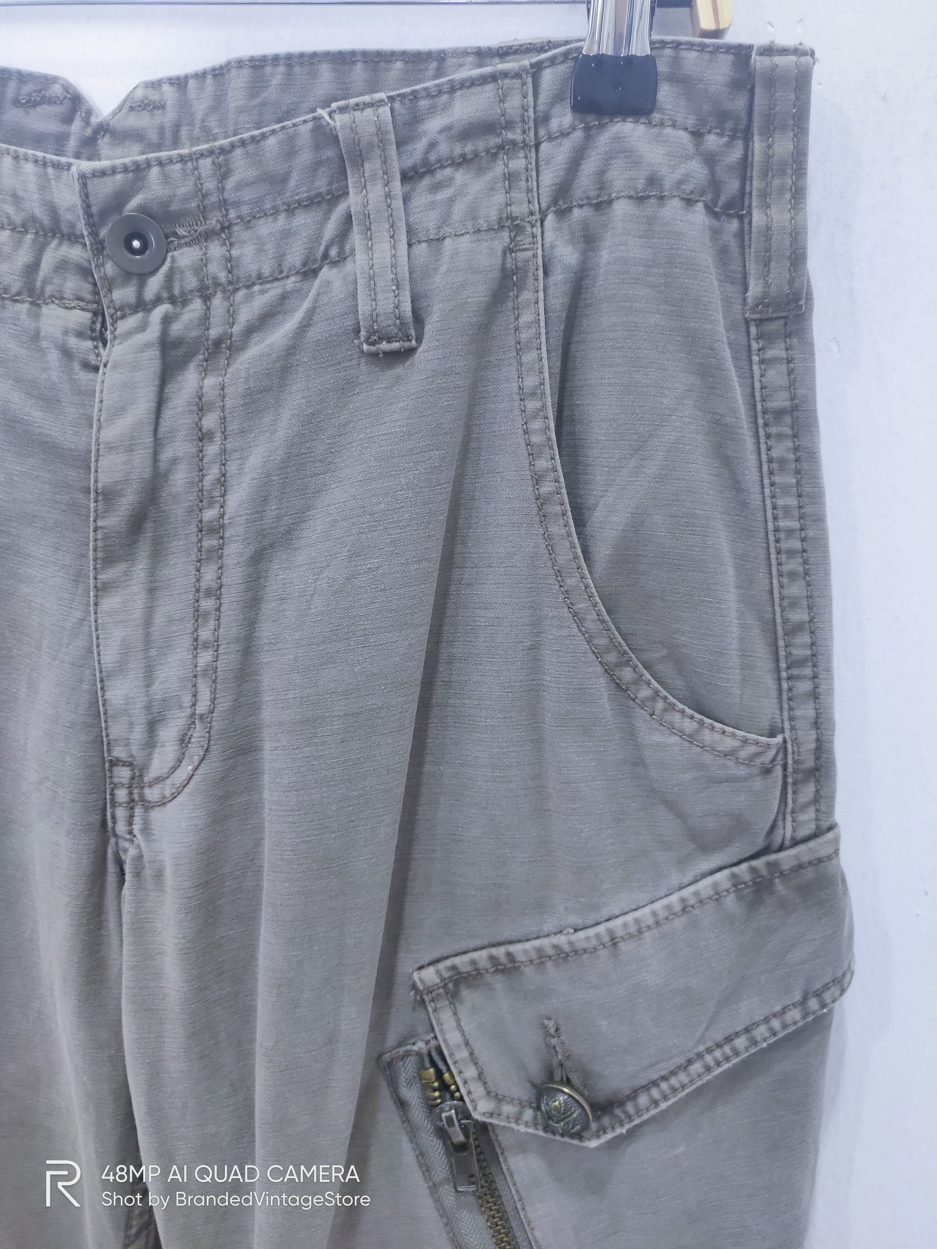 Japanese Brand OILCAKE Tactical Multipocket Army Utility Casual Cargo Pant Size 32" / US 10 / IT 46 - 9 Thumbnail