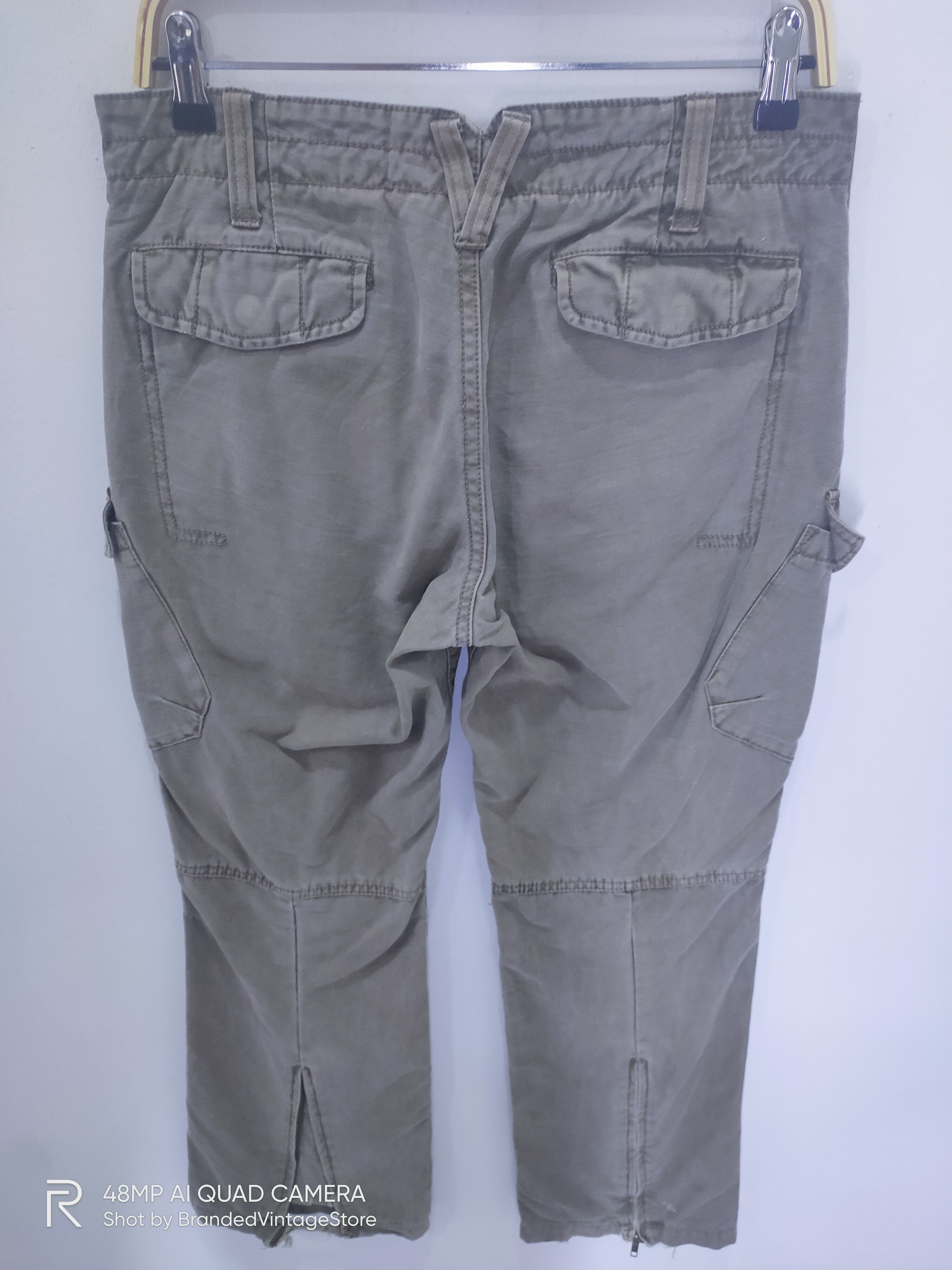 Japanese Brand OILCAKE Tactical Multipocket Army Utility Casual Cargo Pant Size 32" / US 10 / IT 46 - 5 Thumbnail