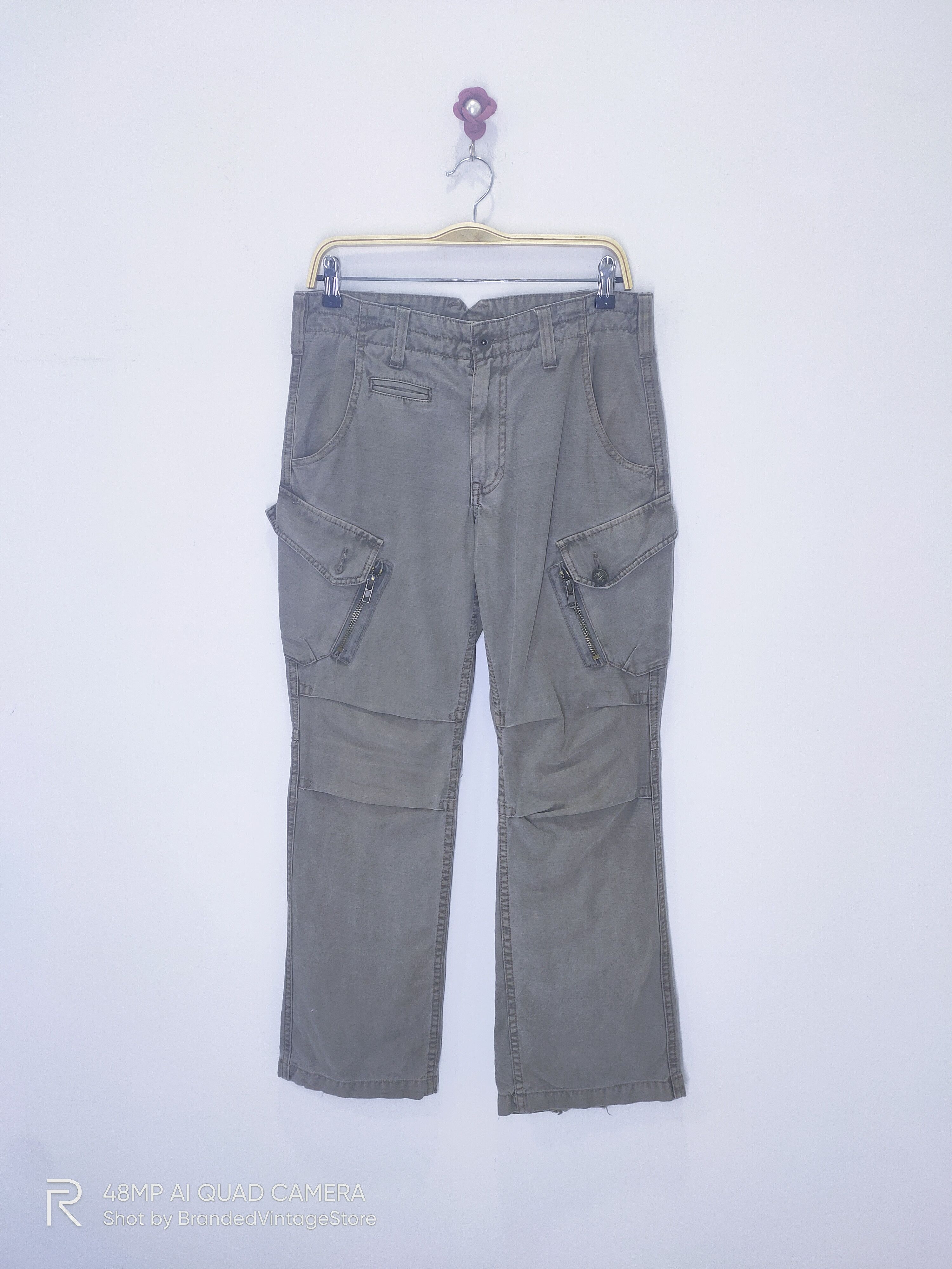 Japanese Brand OILCAKE Tactical Multipocket Army Utility Casual Cargo Pant Size 32" / US 10 / IT 46 - 1 Thumbnail