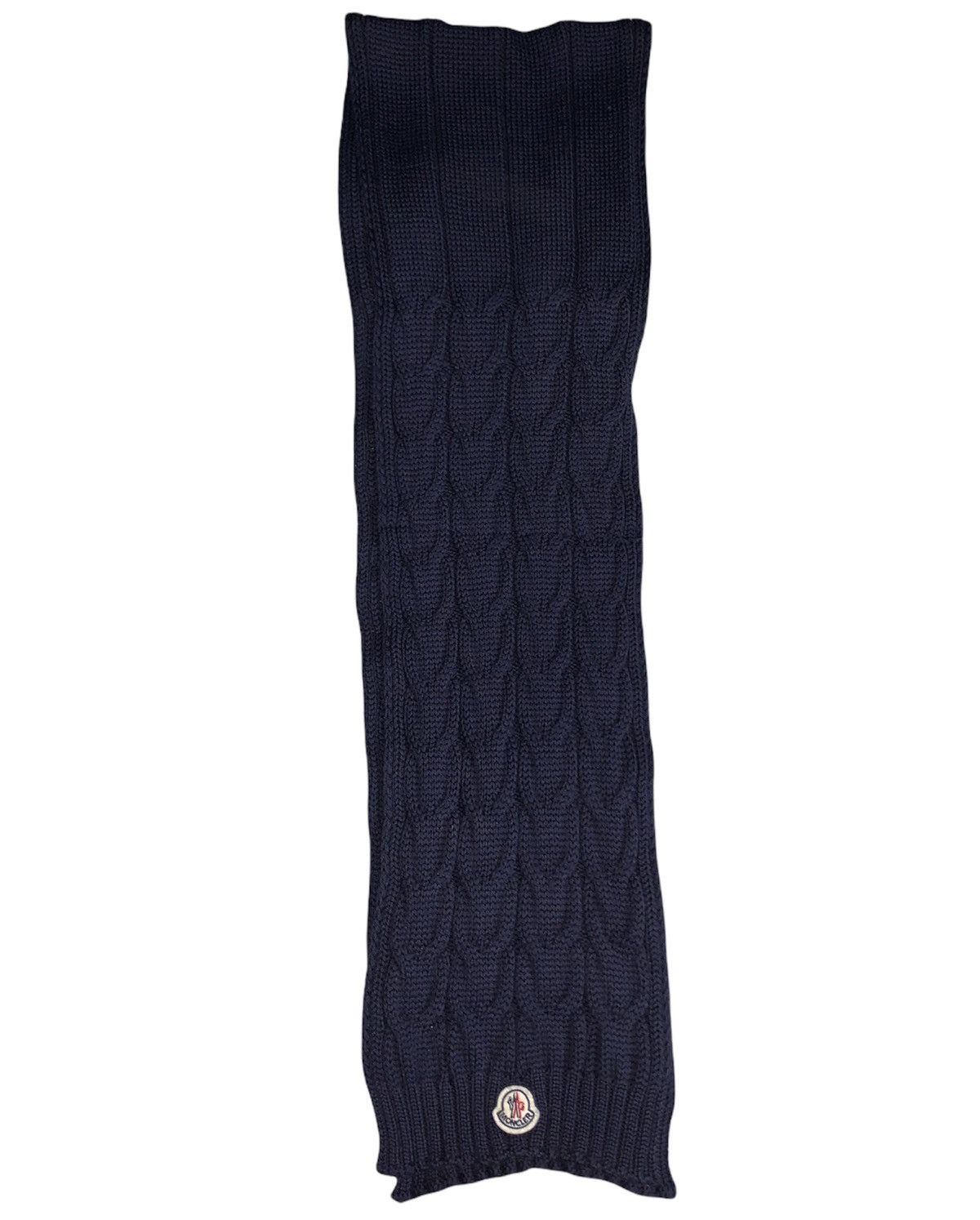 Moncler Moncler Enfant Logo Patch Scarf Size ONE SIZE - 2 Thumbnail