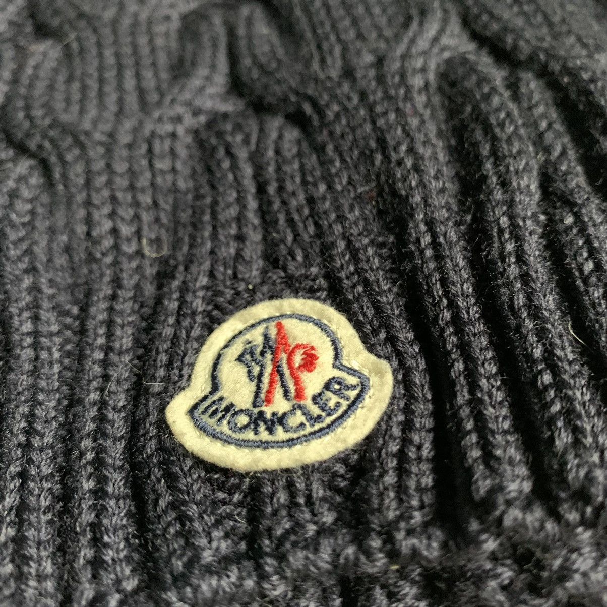 Moncler Moncler Enfant Logo Patch Scarf Size ONE SIZE - 4 Thumbnail