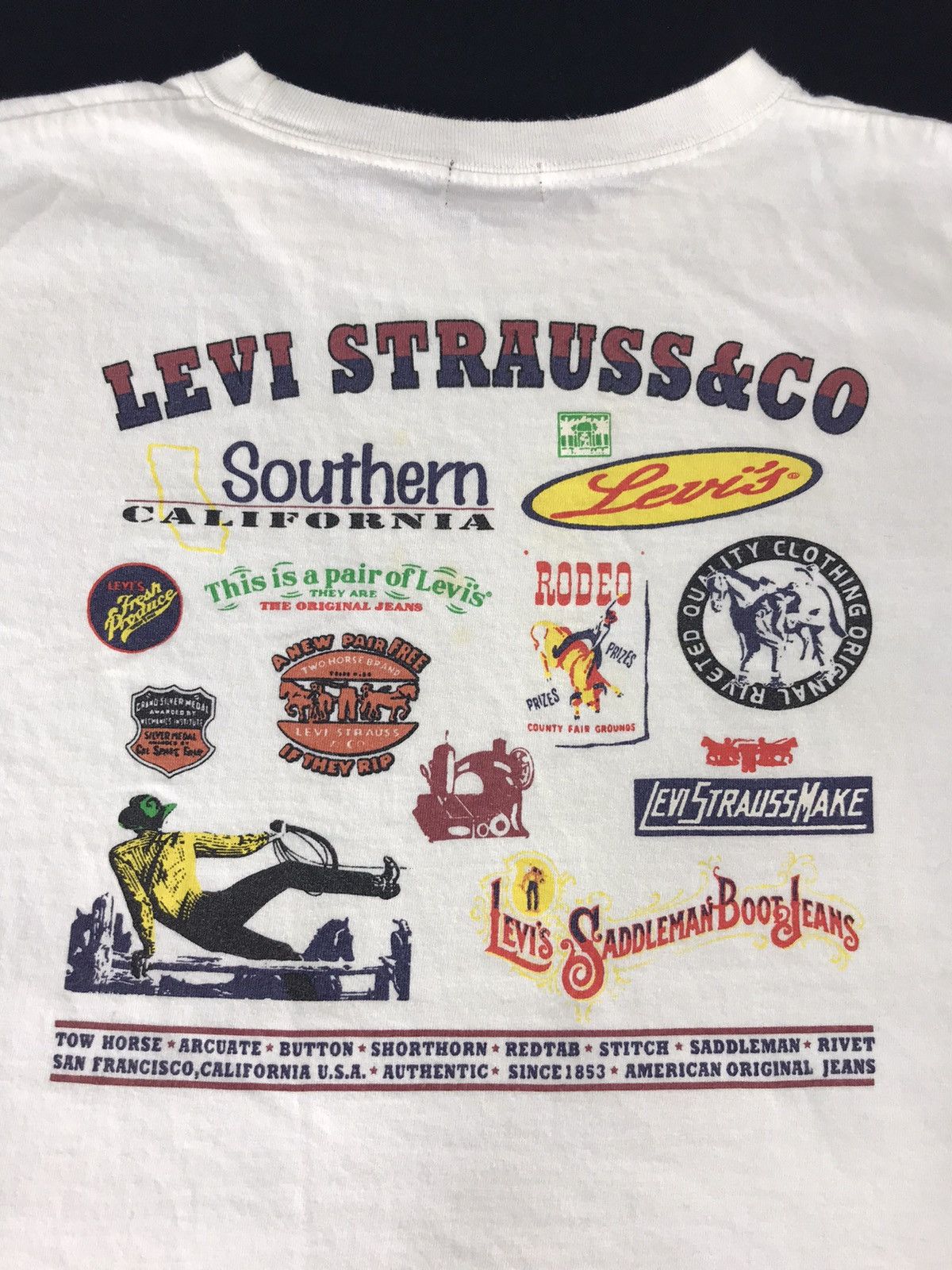 Levi's × Levi's Vintage Clothing × Vintage Vintage Levi’s Strauss & Co Red Tab Western Southern Wear Size US S / EU 44-46 / 1 - 2 Thumbnail