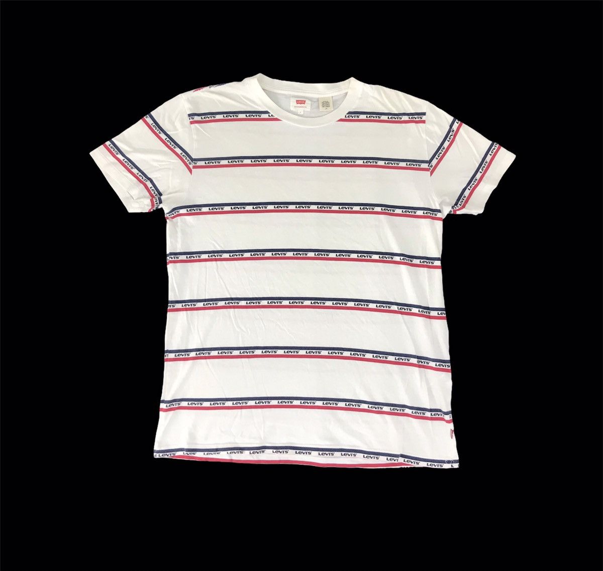 Levi's Vintage Levi’s Strauss & Co Striped Tee Fits M L Size US M / EU 48-50 / 2 - 1 Thumbnail