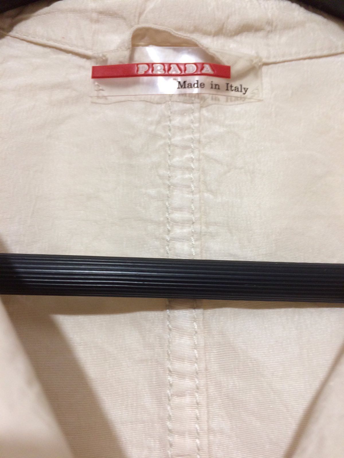 Prada Vintage Prada Silk Trench Coat Size M / US 6-8 / IT 42-44 - 7 Thumbnail