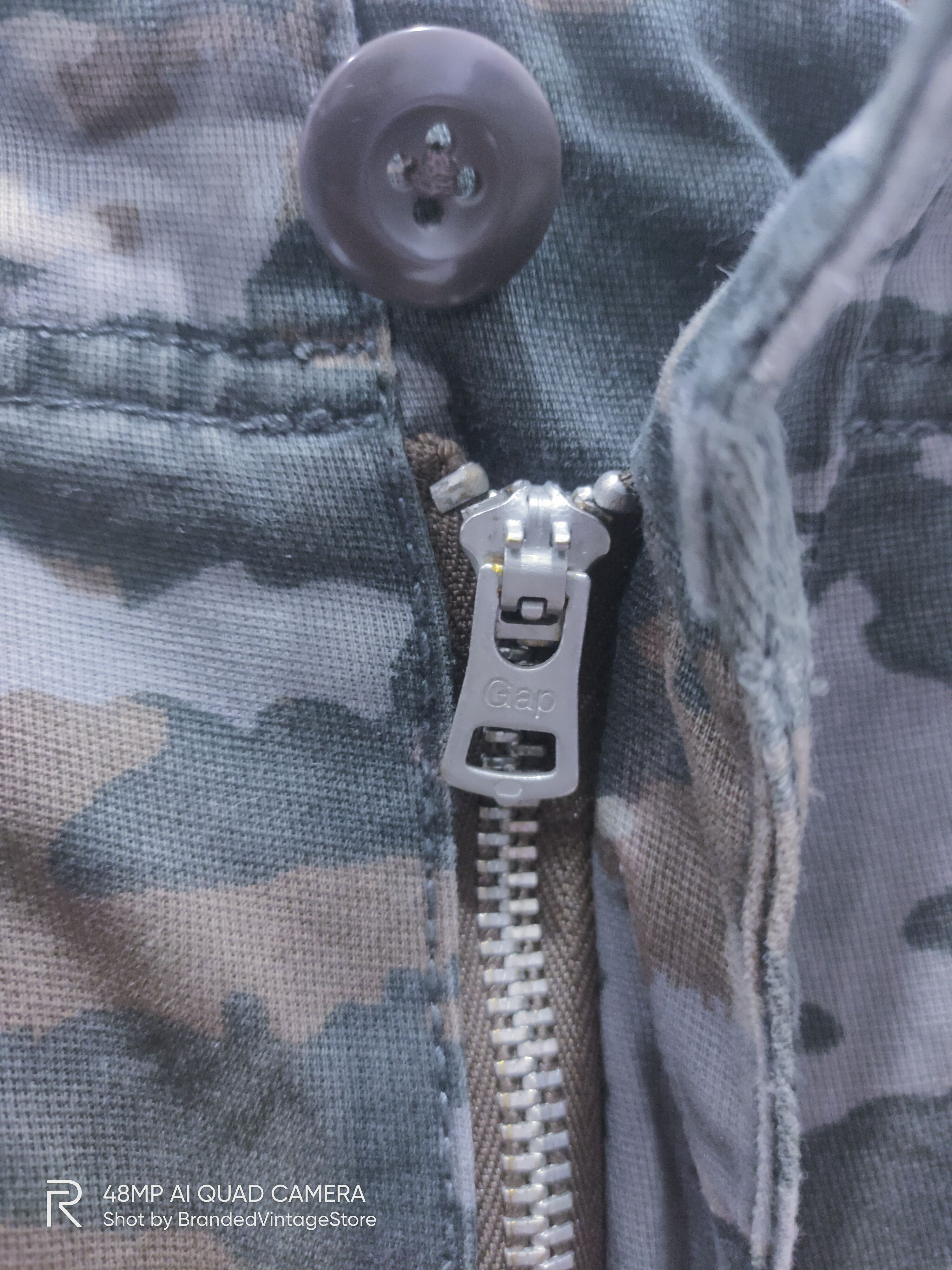Gap GAP Military Camo Tactical Utility Double Knee Cargo Pants Size US 31 - 10 Thumbnail