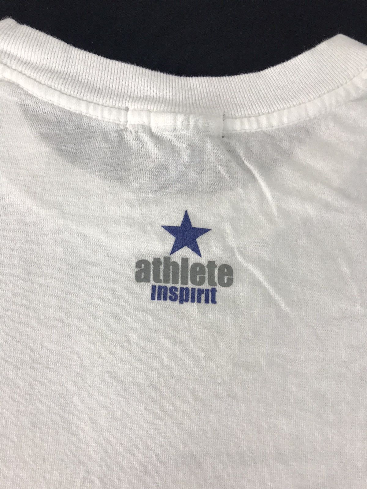 Vintage Vintage Inspirit Athlete Spell Out T-shirt Tee Printed Size US XL / EU 56 / 4 - 4 Thumbnail