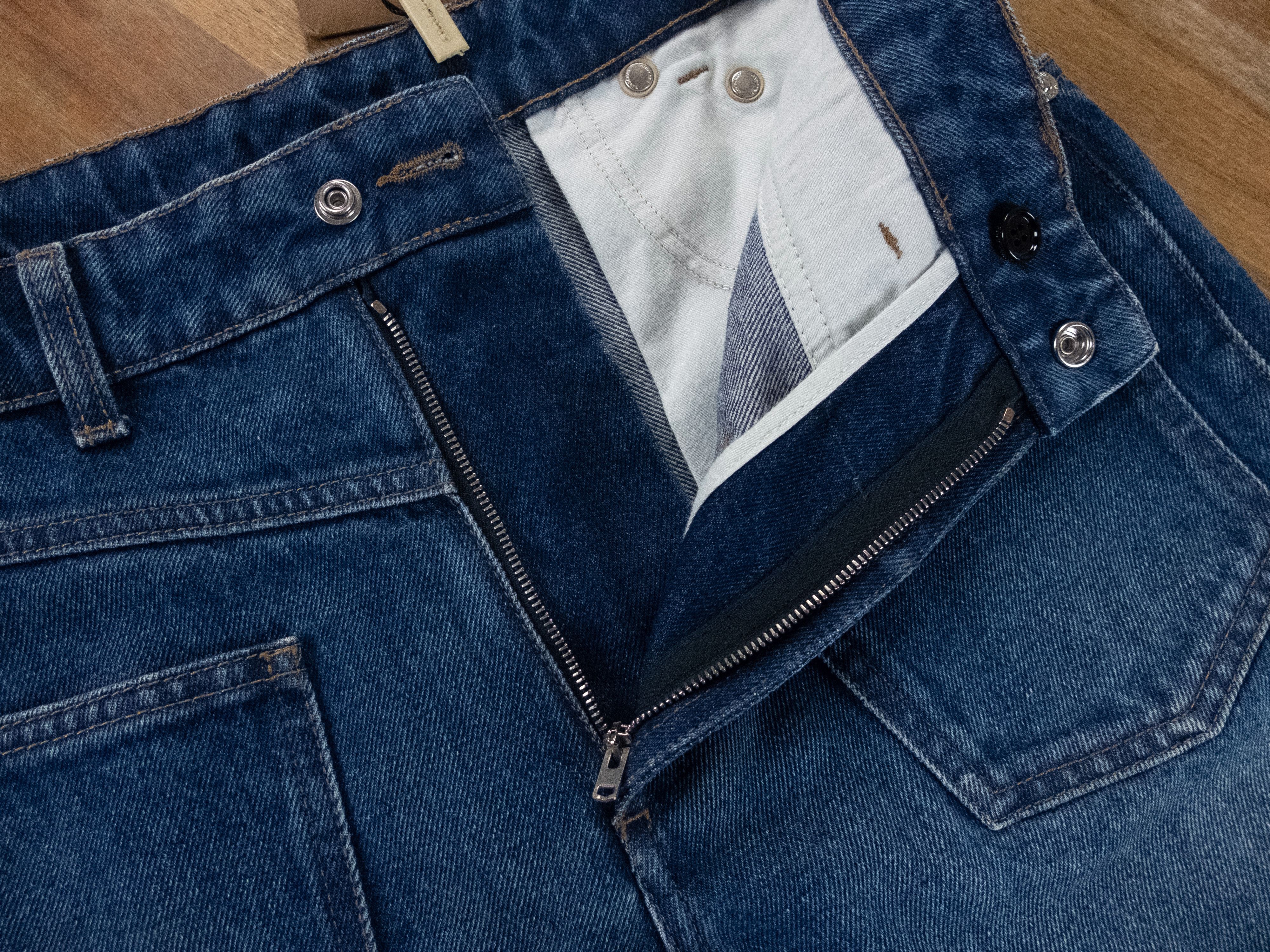 Burberry BURBERRY Monik straight leg high waist indigo blue jeans 27 Size 27" / US 4 / IT 40 - 11 Thumbnail