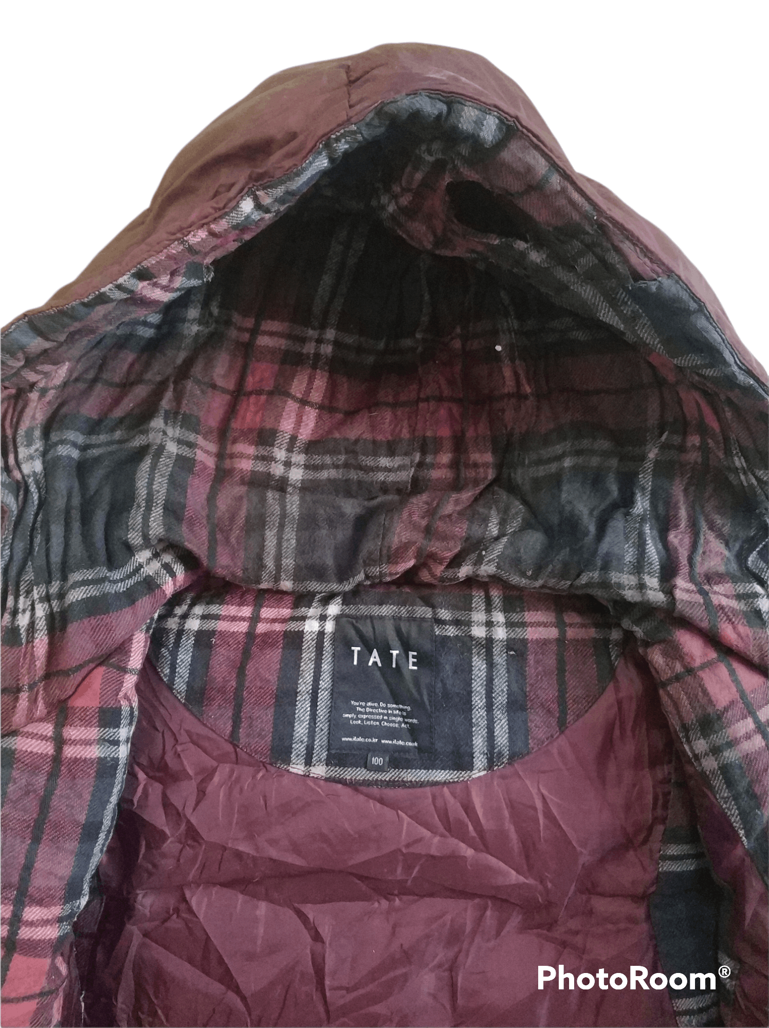 Japanese Brand 🔥Distressed Tate Maroon Puffer Vest Jacket Size US S / EU 44-46 / 1 - 8 Thumbnail
