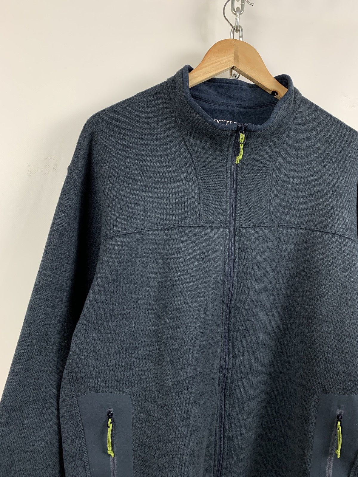 Arc'teryx Vintage Arcteryx Polartec Blue Fleece Pullover Sweatshirt Size US XL / EU 56 / 4 - 5 Thumbnail