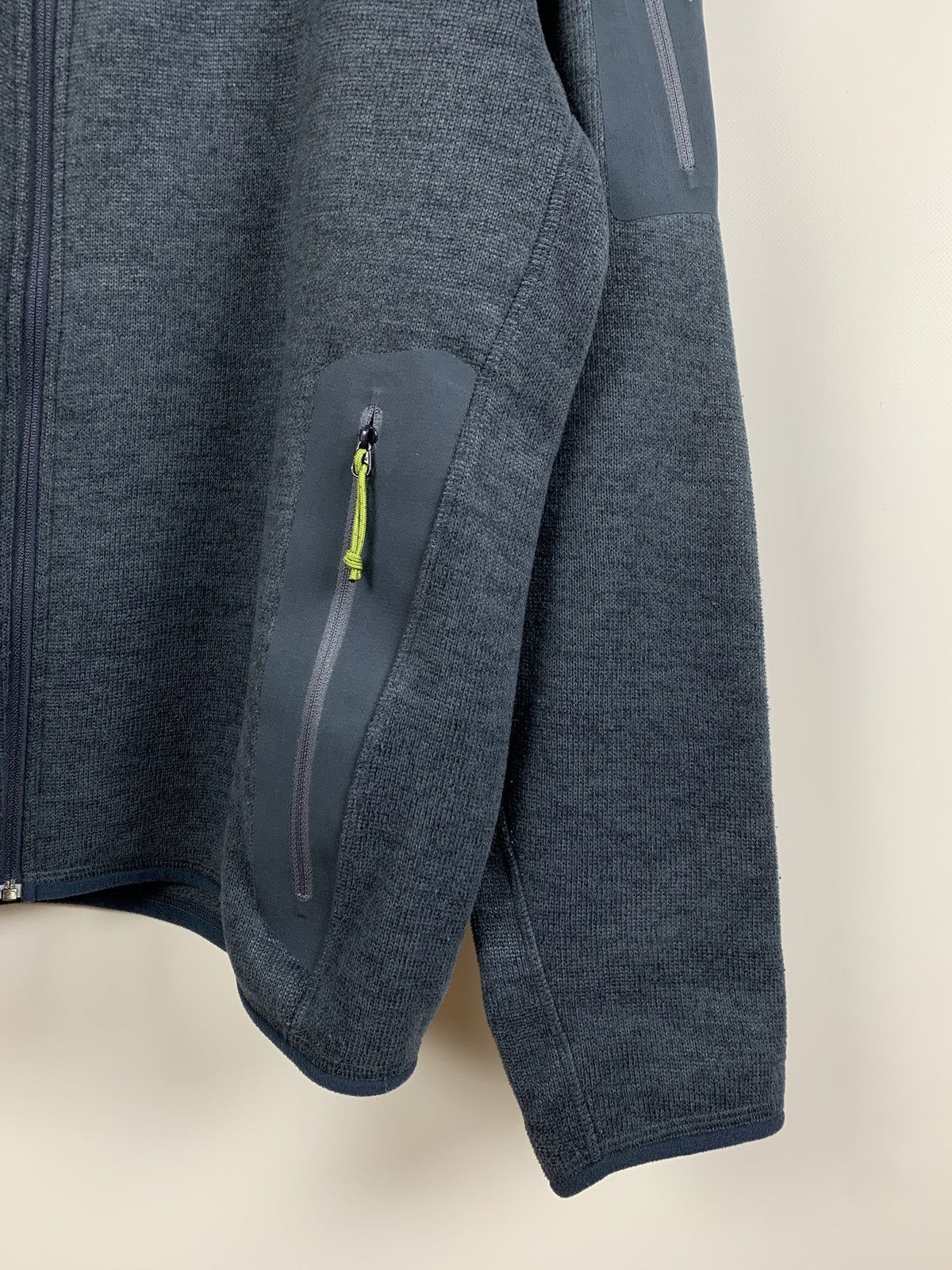 Arc'teryx Vintage Arcteryx Polartec Blue Fleece Pullover Sweatshirt Size US XL / EU 56 / 4 - 7 Thumbnail