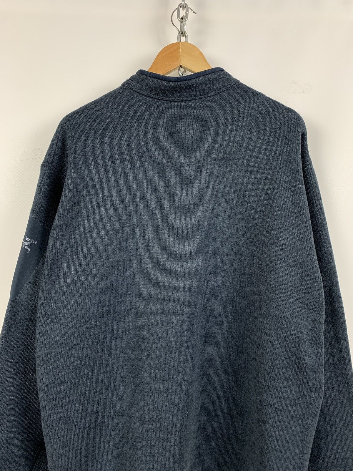 Arc'teryx Vintage Arcteryx Polartec Blue Fleece Pullover Sweatshirt Size US XL / EU 56 / 4 - 11 Thumbnail