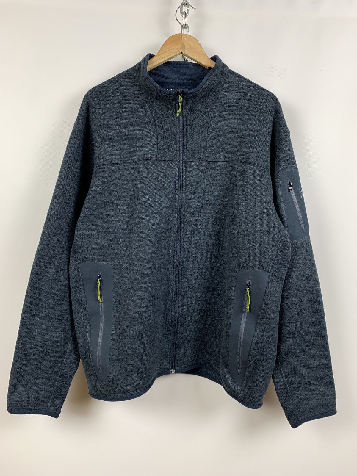 Vintage Arcteryx Polartec Blue Fleece Pullover Sweatshirt