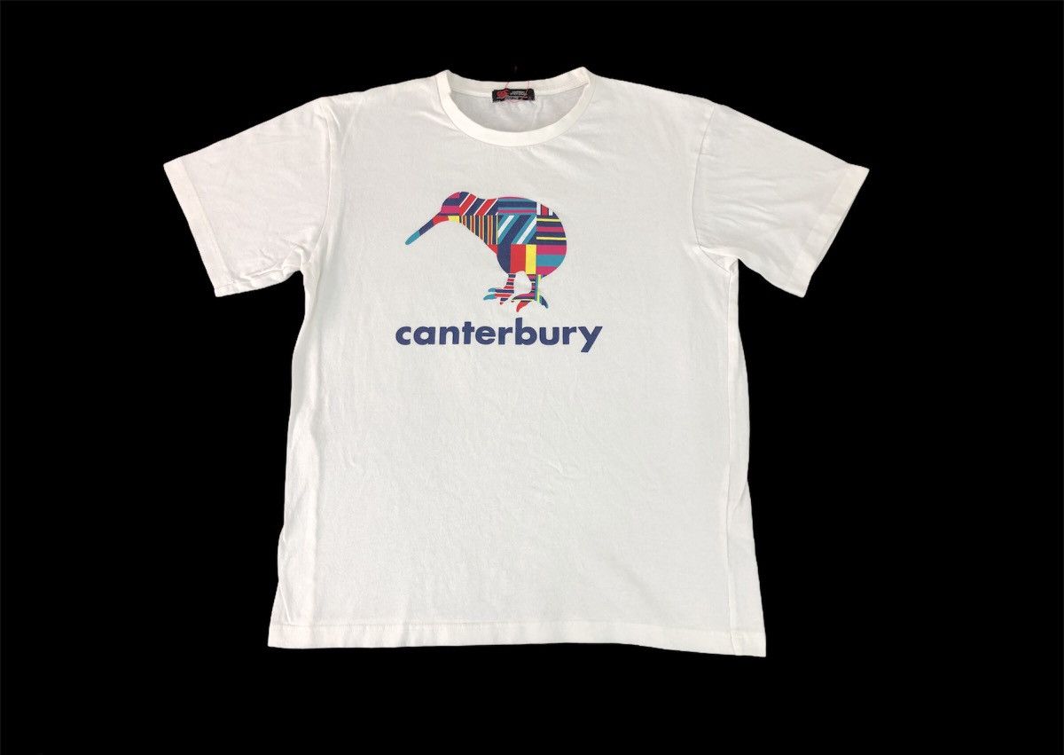Canterburry Of New Zealand Big Colorful Logo Tee