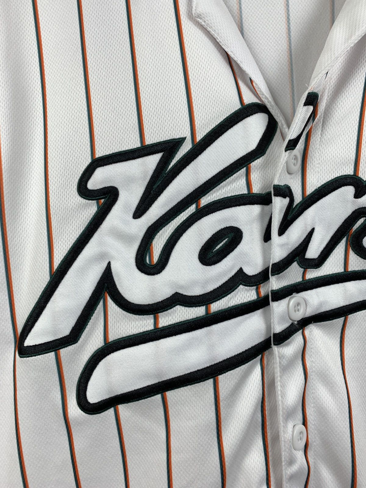 Karl Kani Karl Kani Big Logo Jersey Striped Shirt Size US S / EU 44-46 / 1 - 9 Thumbnail