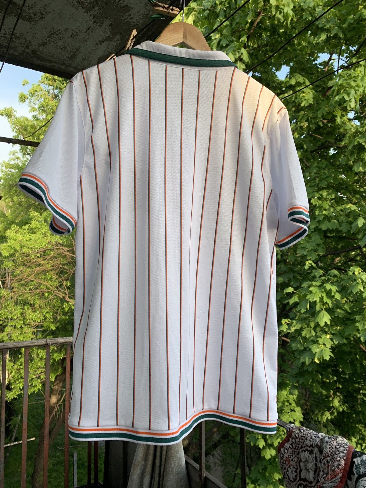 Karl Kani Karl Kani Big Logo Jersey Striped Shirt Size US S / EU 44-46 / 1 - 2 Thumbnail