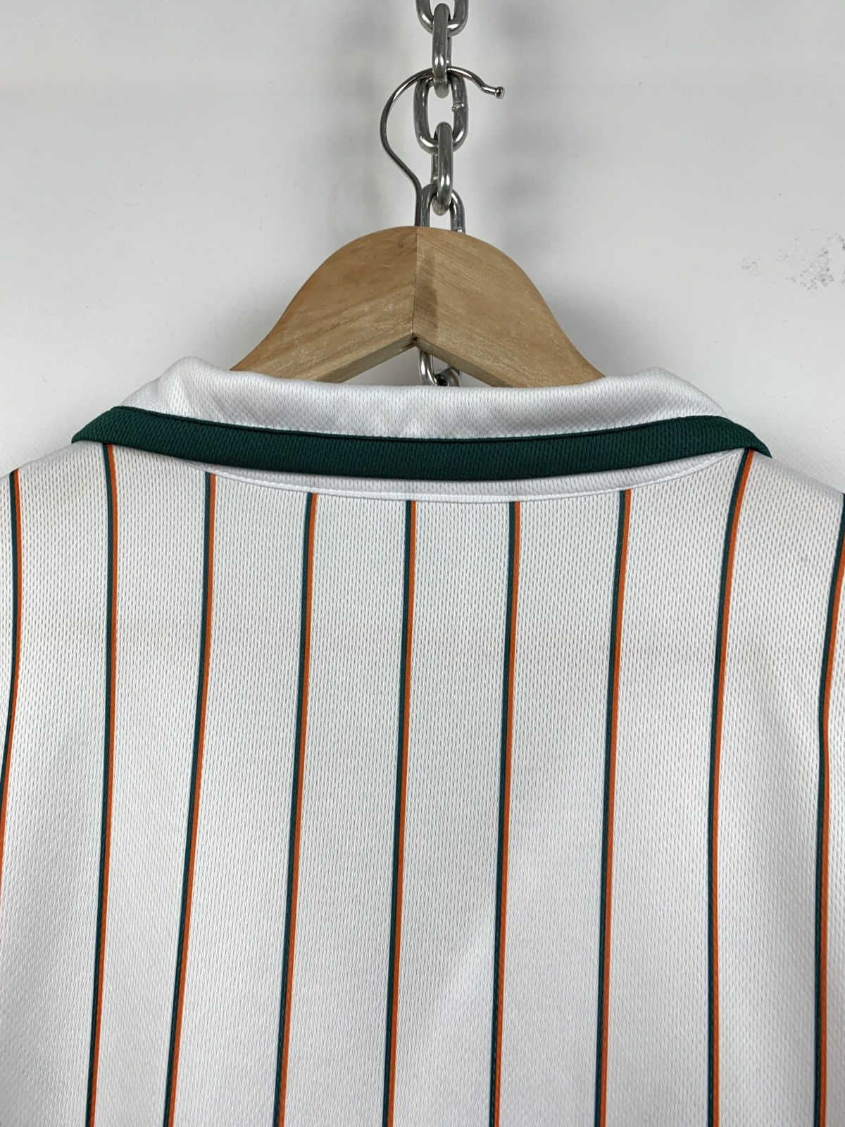 Karl Kani Karl Kani Big Logo Jersey Striped Shirt Size US S / EU 44-46 / 1 - 14 Thumbnail