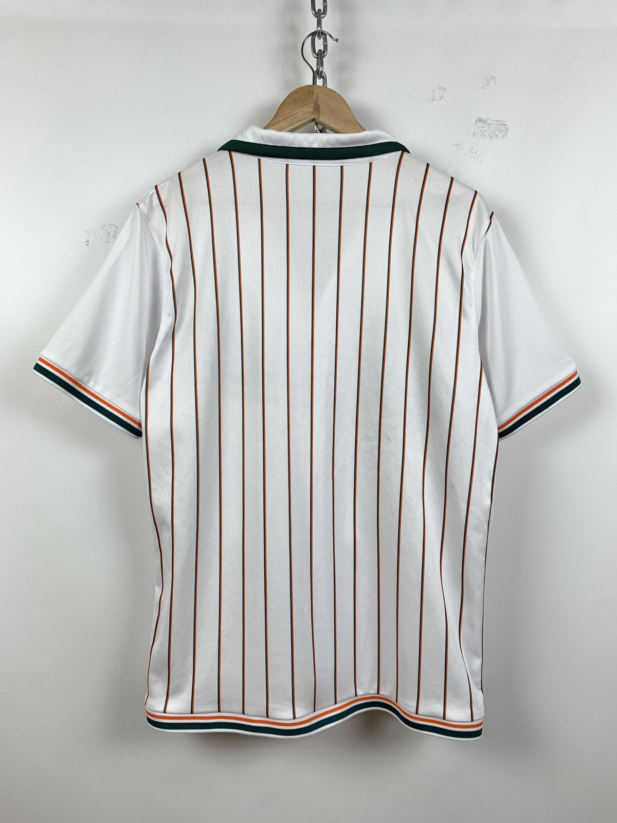 Karl Kani Karl Kani Big Logo Jersey Striped Shirt Size US S / EU 44-46 / 1 - 4 Thumbnail