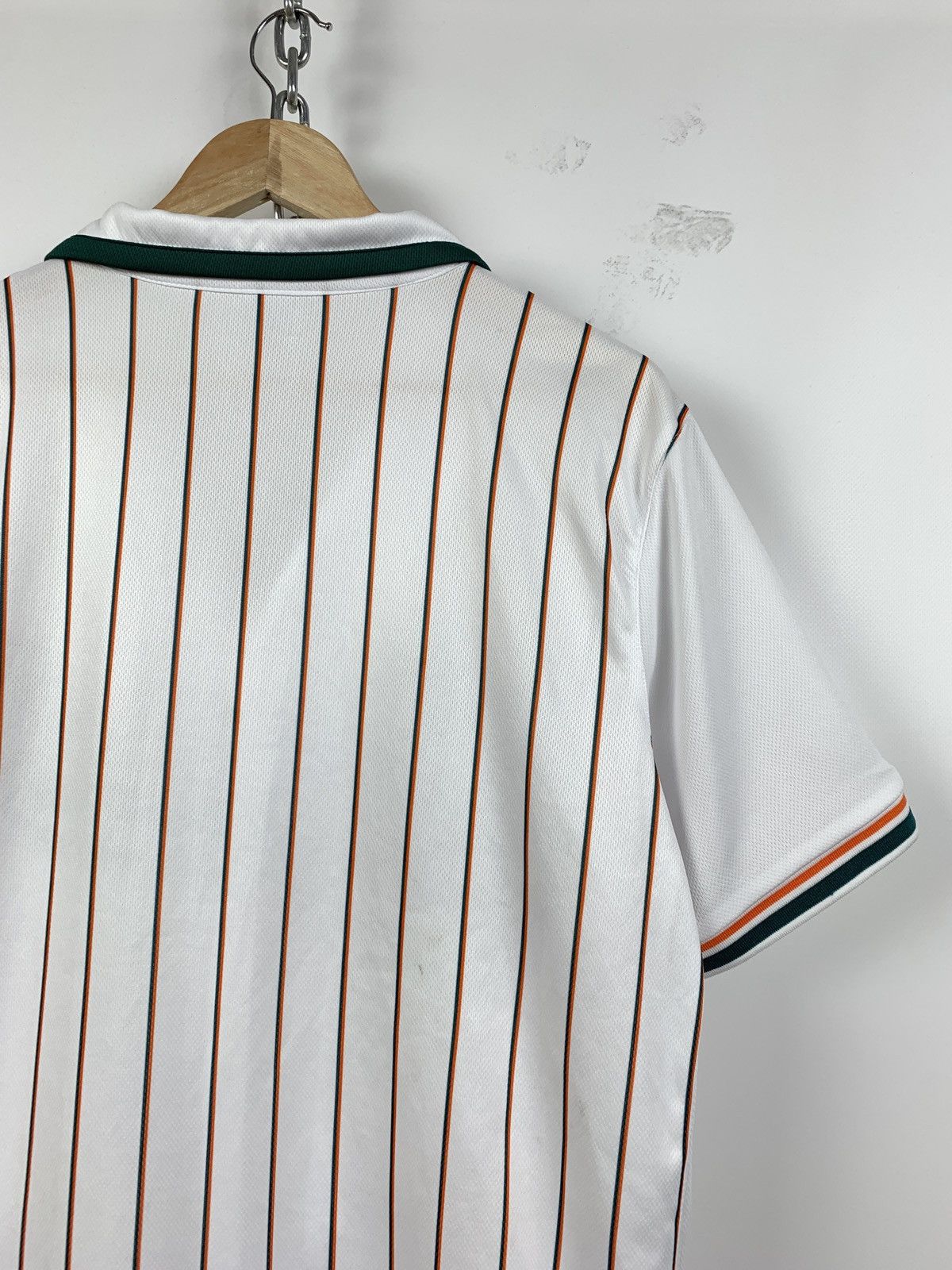 Karl Kani Karl Kani Big Logo Jersey Striped Shirt Size US S / EU 44-46 / 1 - 15 Thumbnail