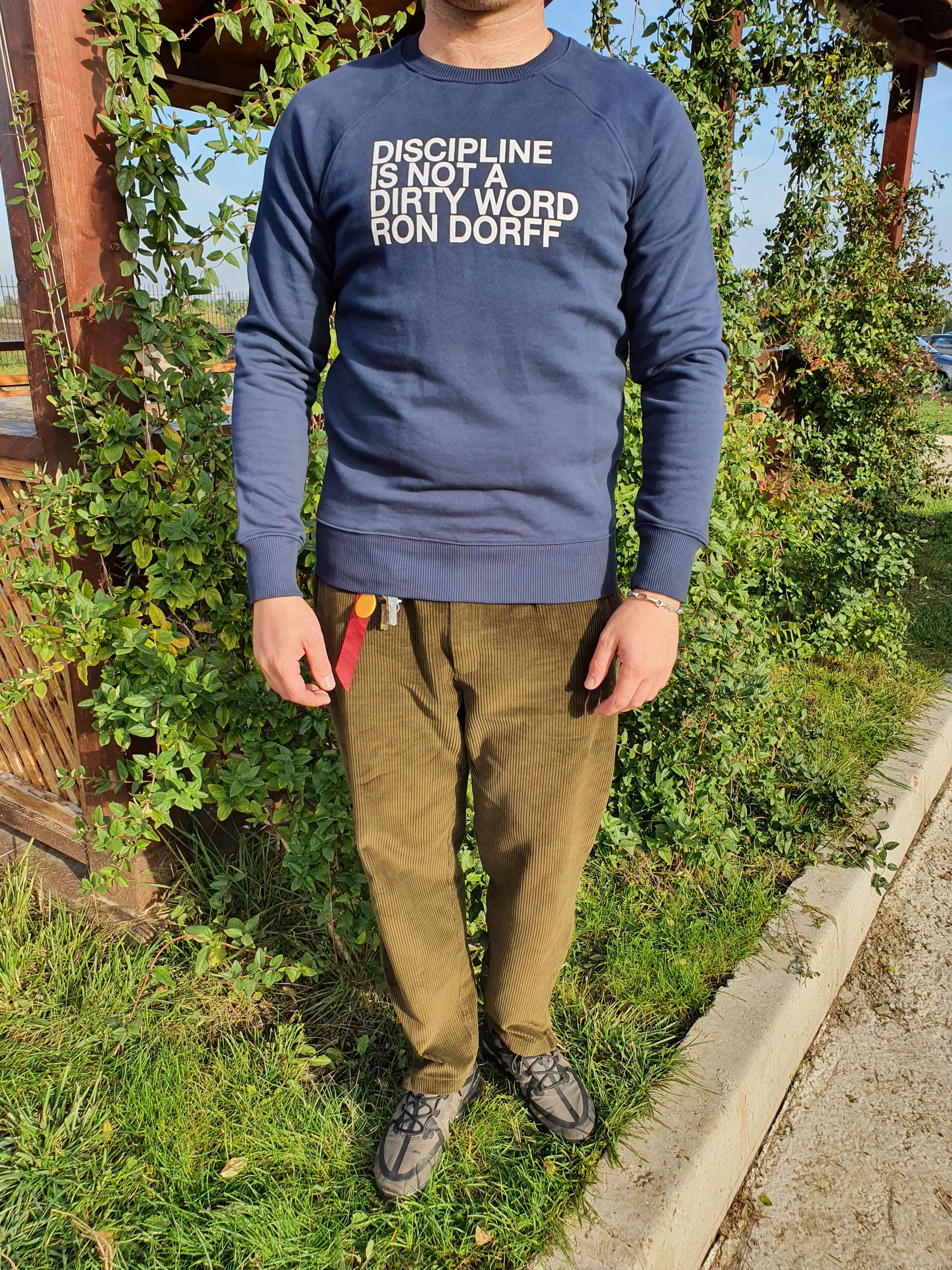 Designer × Japanese Brand Ron Dorff Big Logo Rare Print Navy Sweatshirt Size US M / EU 48-50 / 2 - 7 Thumbnail