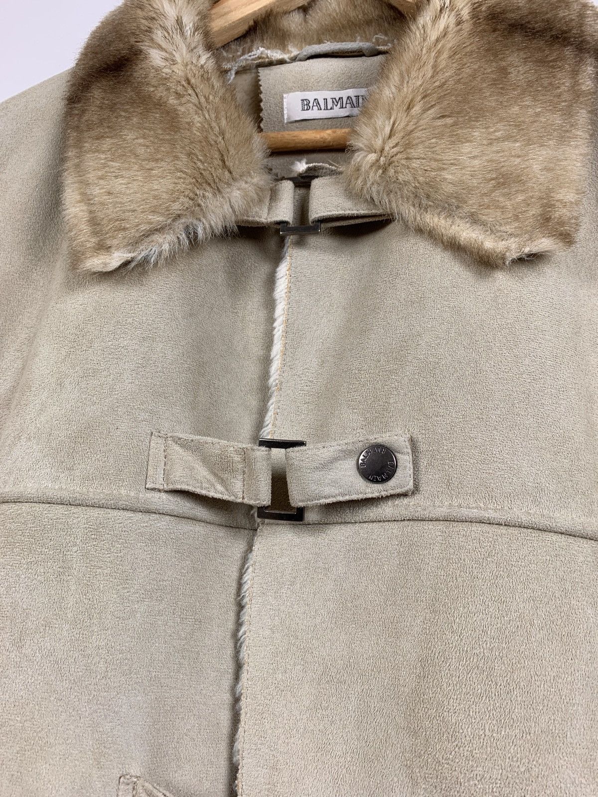 Balmain Vintage Balmain Women’s Sheepskin Coat Size M / US 6-8 / IT 42-44 - 21 Thumbnail