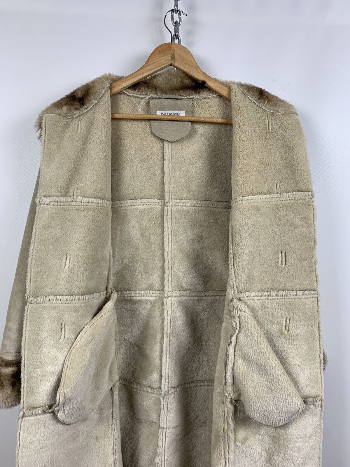 Balmain Vintage Balmain Women’s Sheepskin Coat Size M / US 6-8 / IT 42-44 - 14 Thumbnail