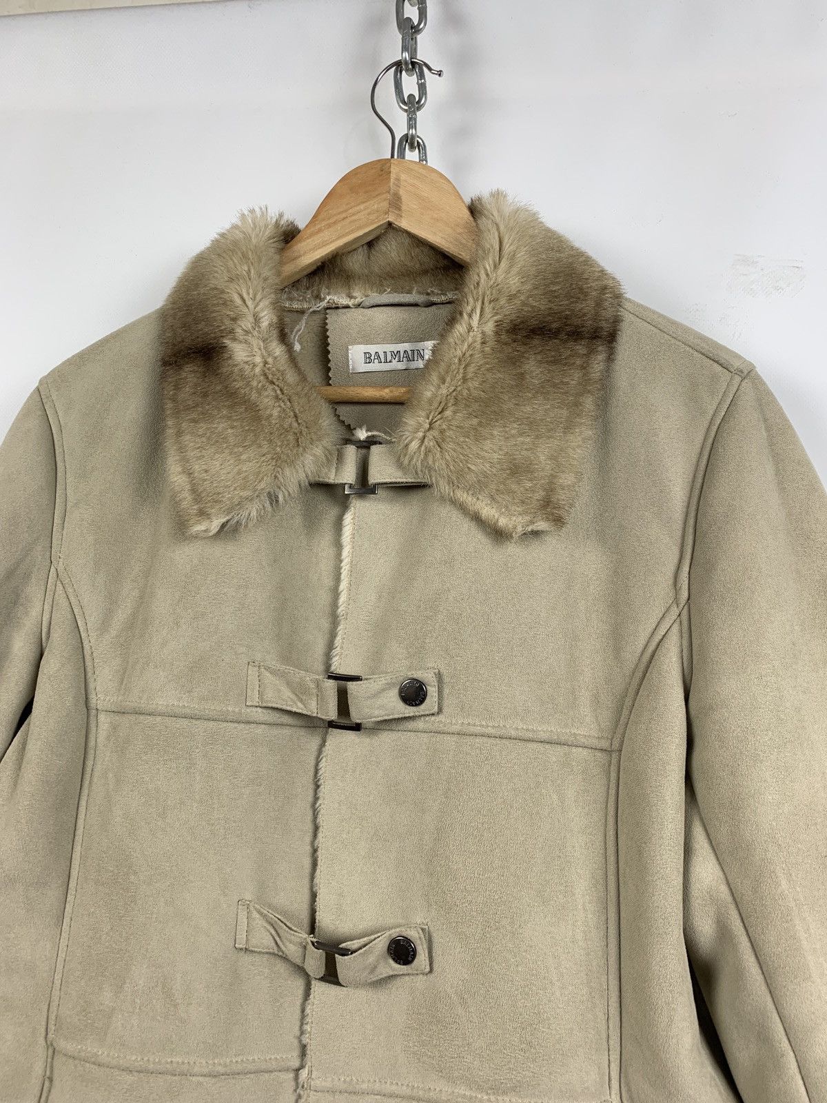 Balmain Vintage Balmain Women’s Sheepskin Coat Size M / US 6-8 / IT 42-44 - 8 Thumbnail