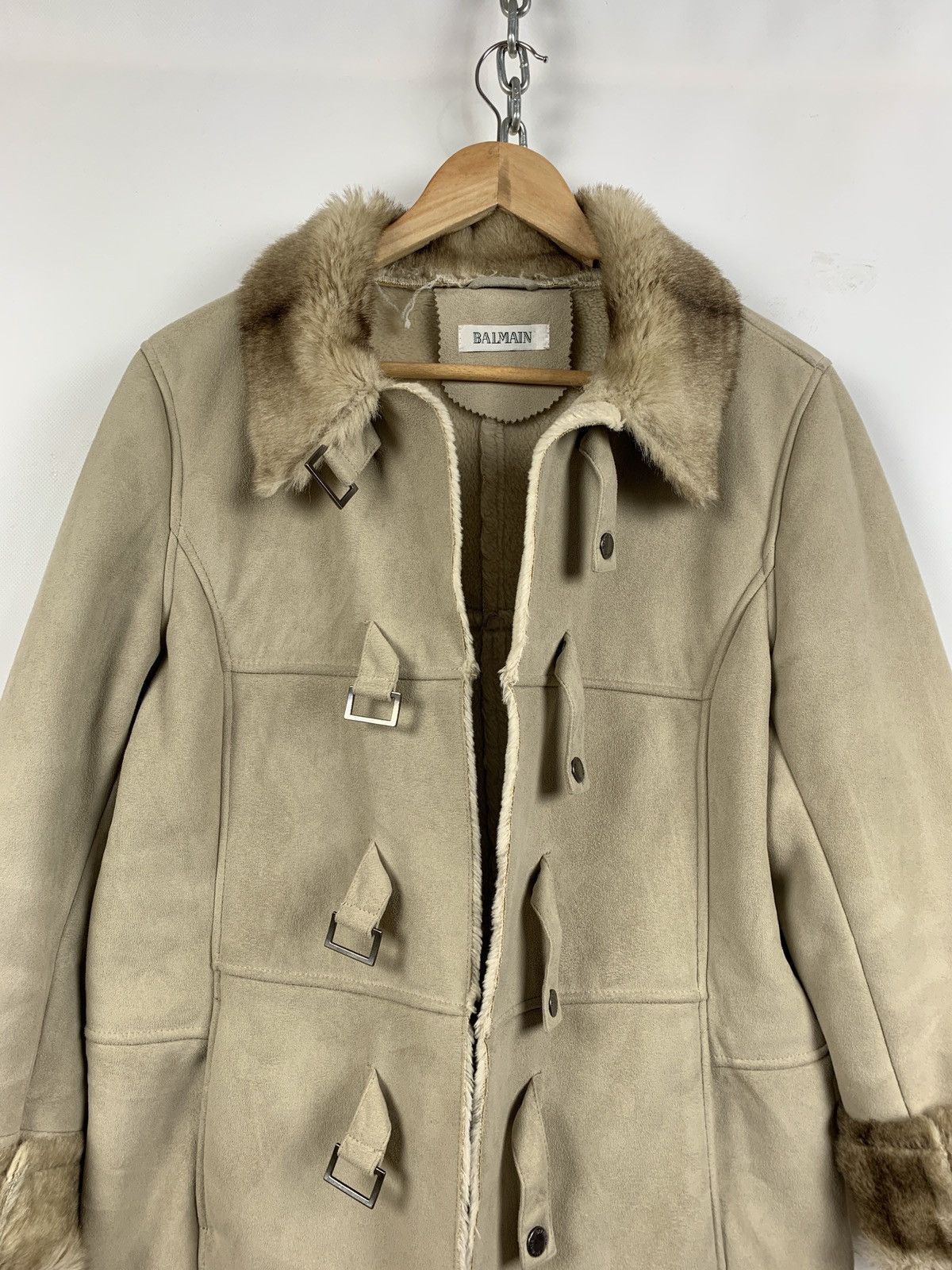 Balmain Vintage Balmain Women’s Sheepskin Coat Size M / US 6-8 / IT 42-44 - 13 Thumbnail