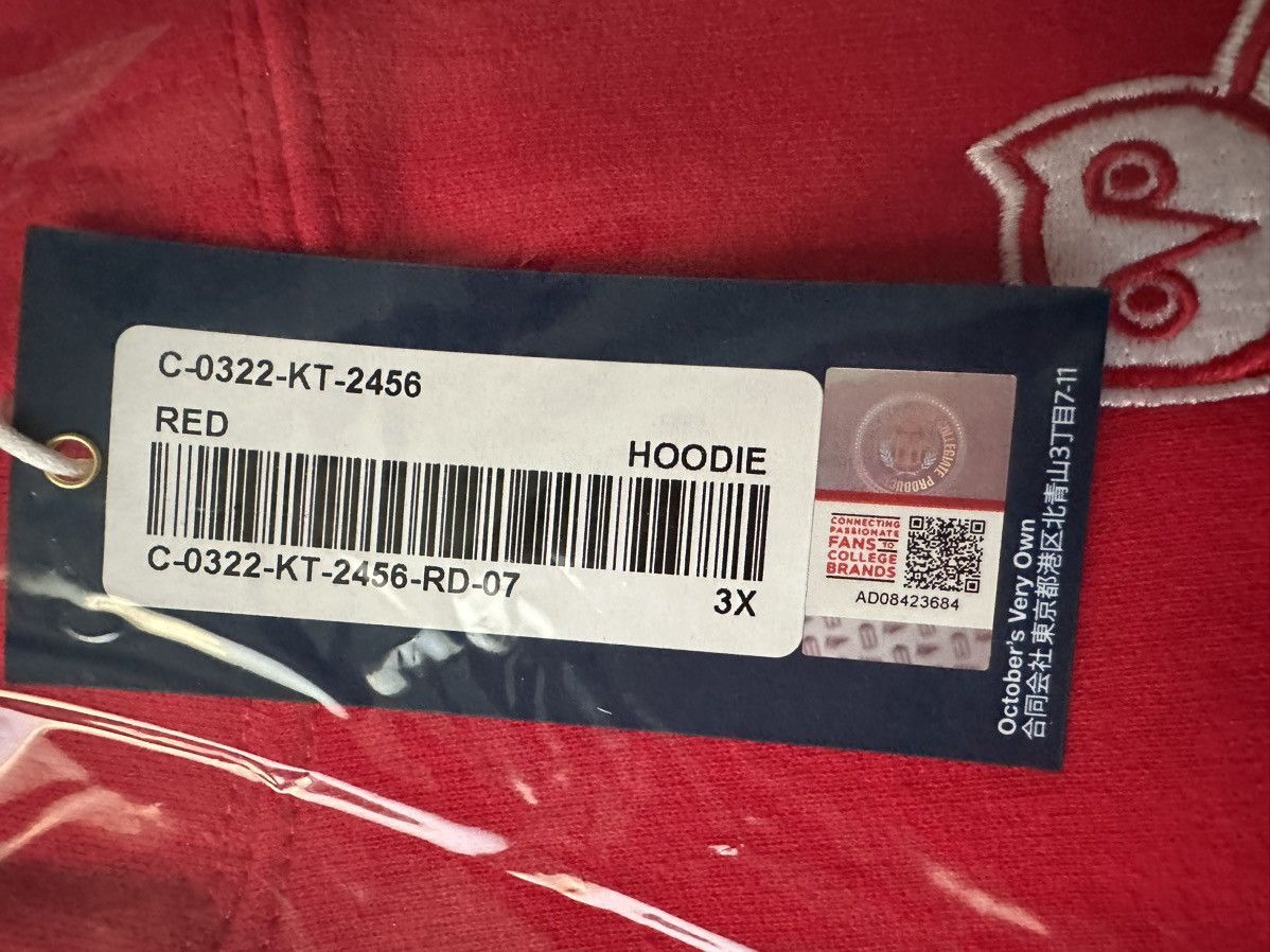 October's Very Own *SIZE 3XL* OVO x U of T (University of Toronto) Hoodie - Red Size US XXL / EU 58 / 5 - 5 Thumbnail