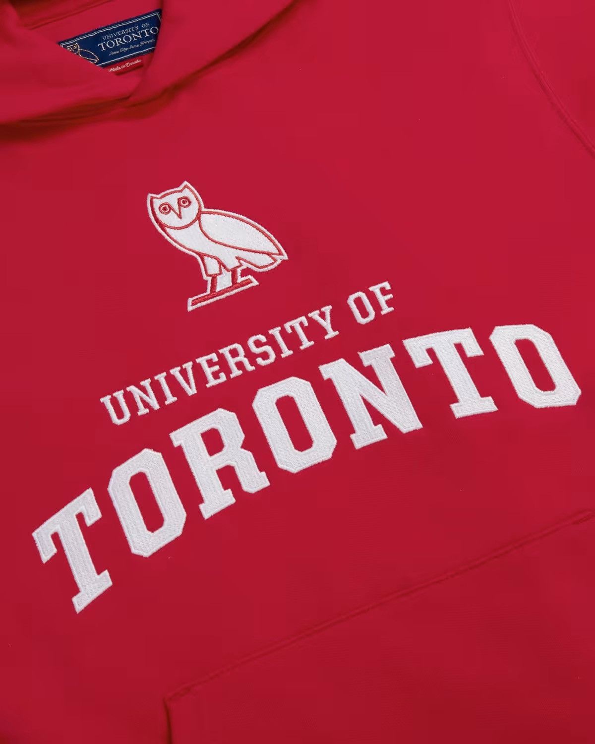 October's Very Own *SIZE 3XL* OVO x U of T (University of Toronto) Hoodie - Red Size US XXL / EU 58 / 5 - 8 Thumbnail