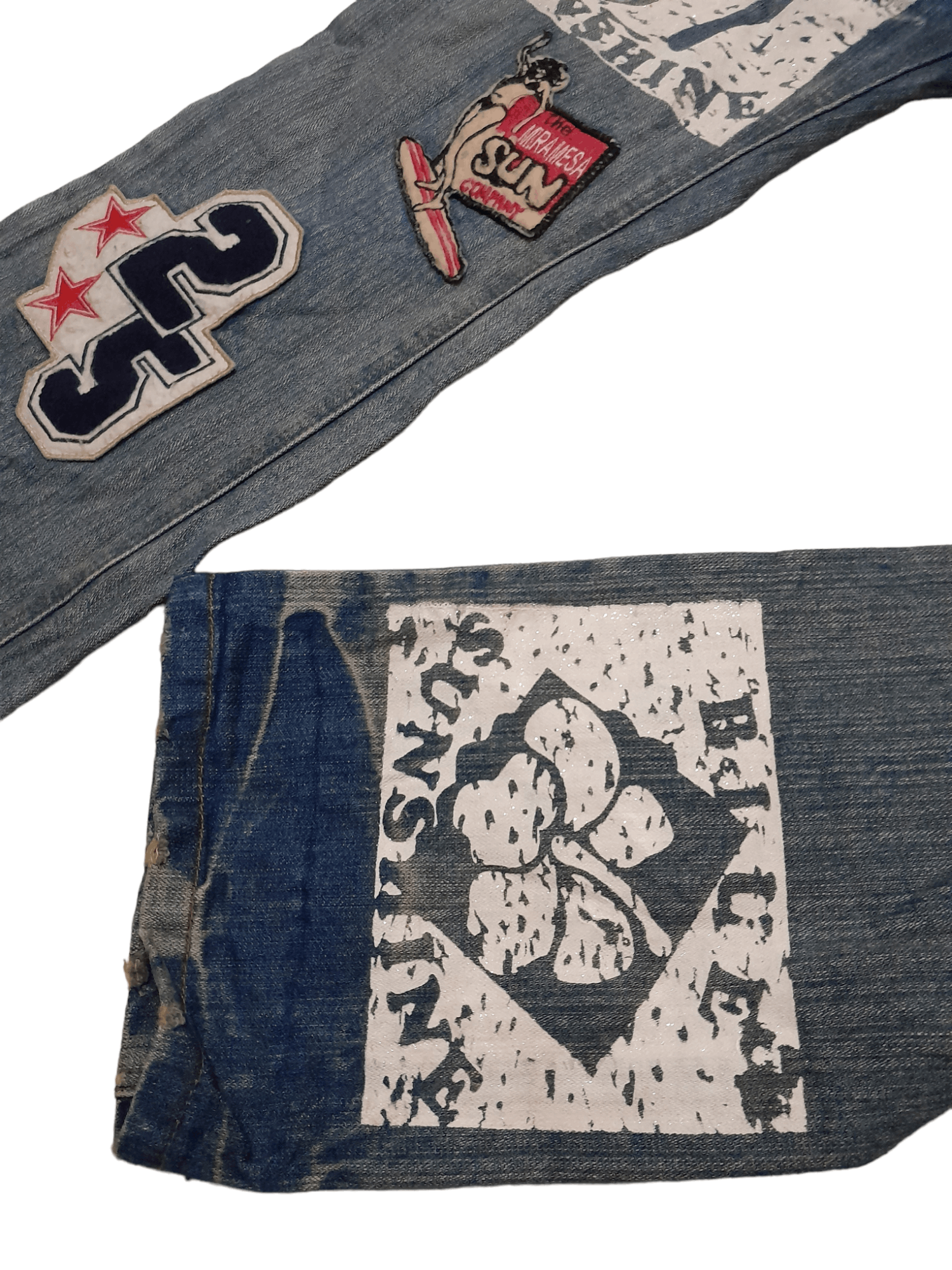 Other BU LU Japan Denim Designer Patches like Hysterics (E557) w32 Size US 32 / EU 48 - 7 Thumbnail