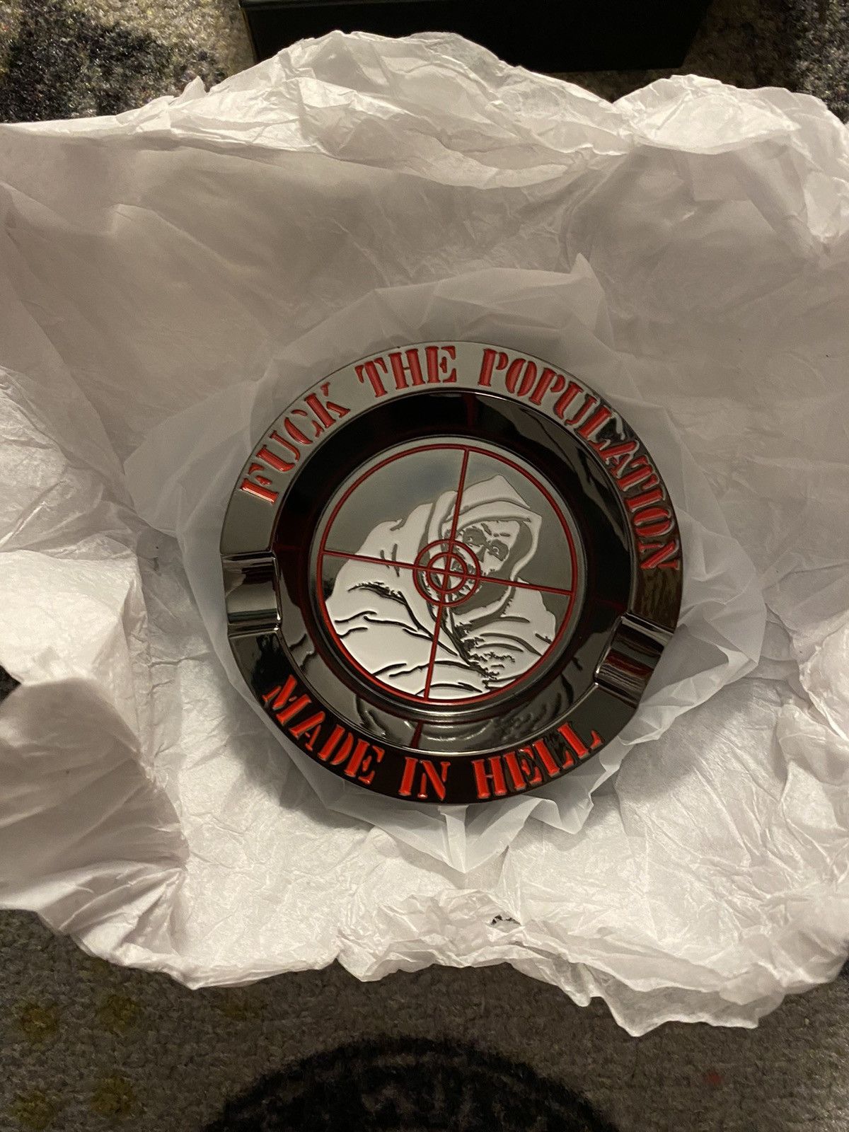 Fuck The Population FTP REAPER ASH TRAY Size ONE SIZE - 1 Thumbnail