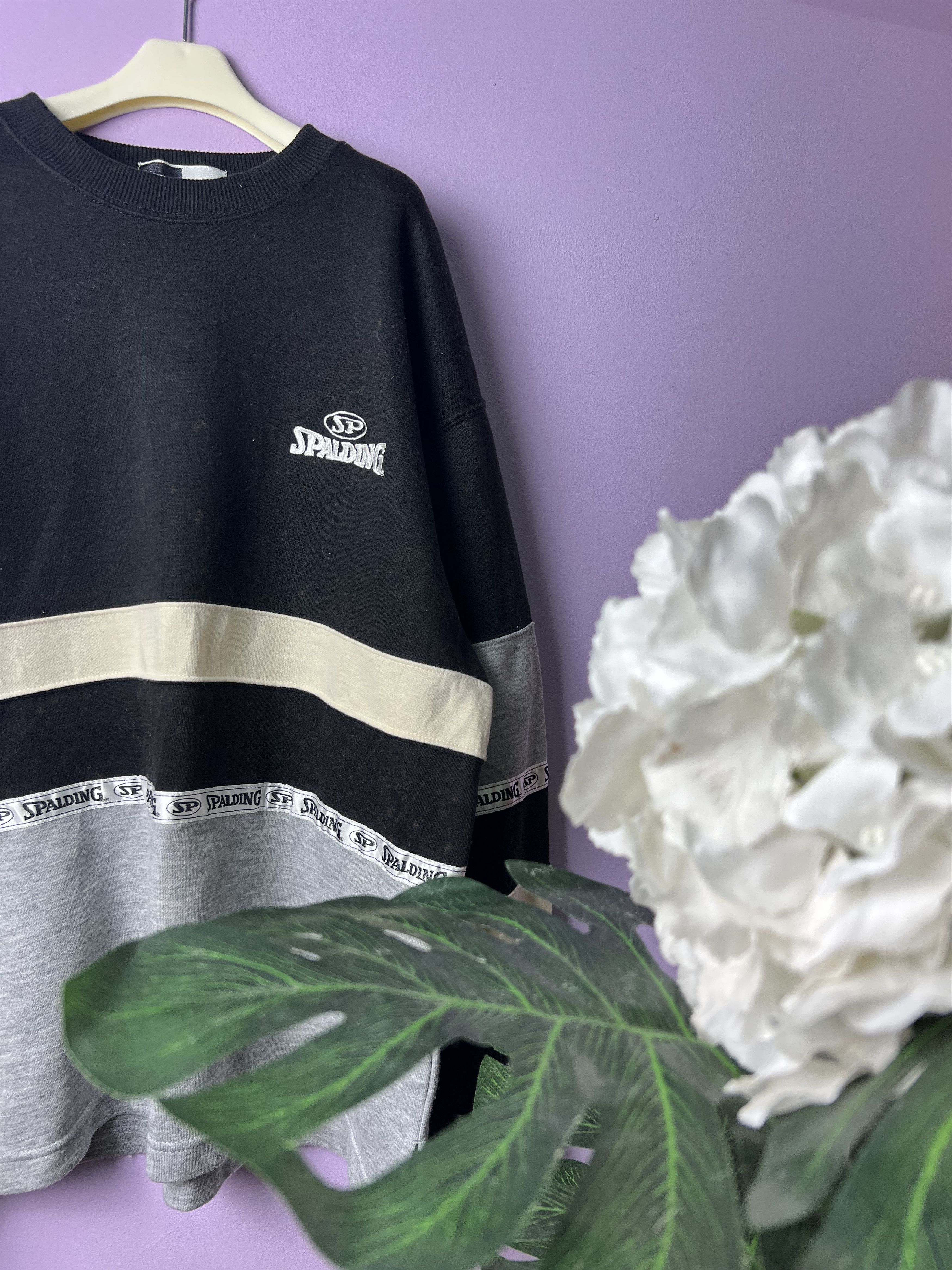 Spalding 🔥Vintage Spalding Side Stripe Crewneck Sweatshirts Size US M / EU 48-50 / 2 - 5 Thumbnail