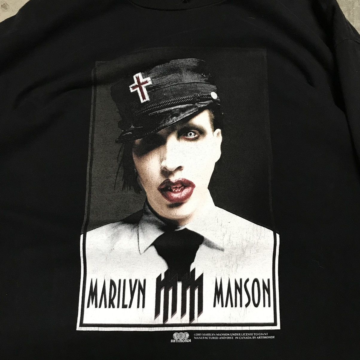 Vintage 2003 Marilyn Manson Band T Shirt